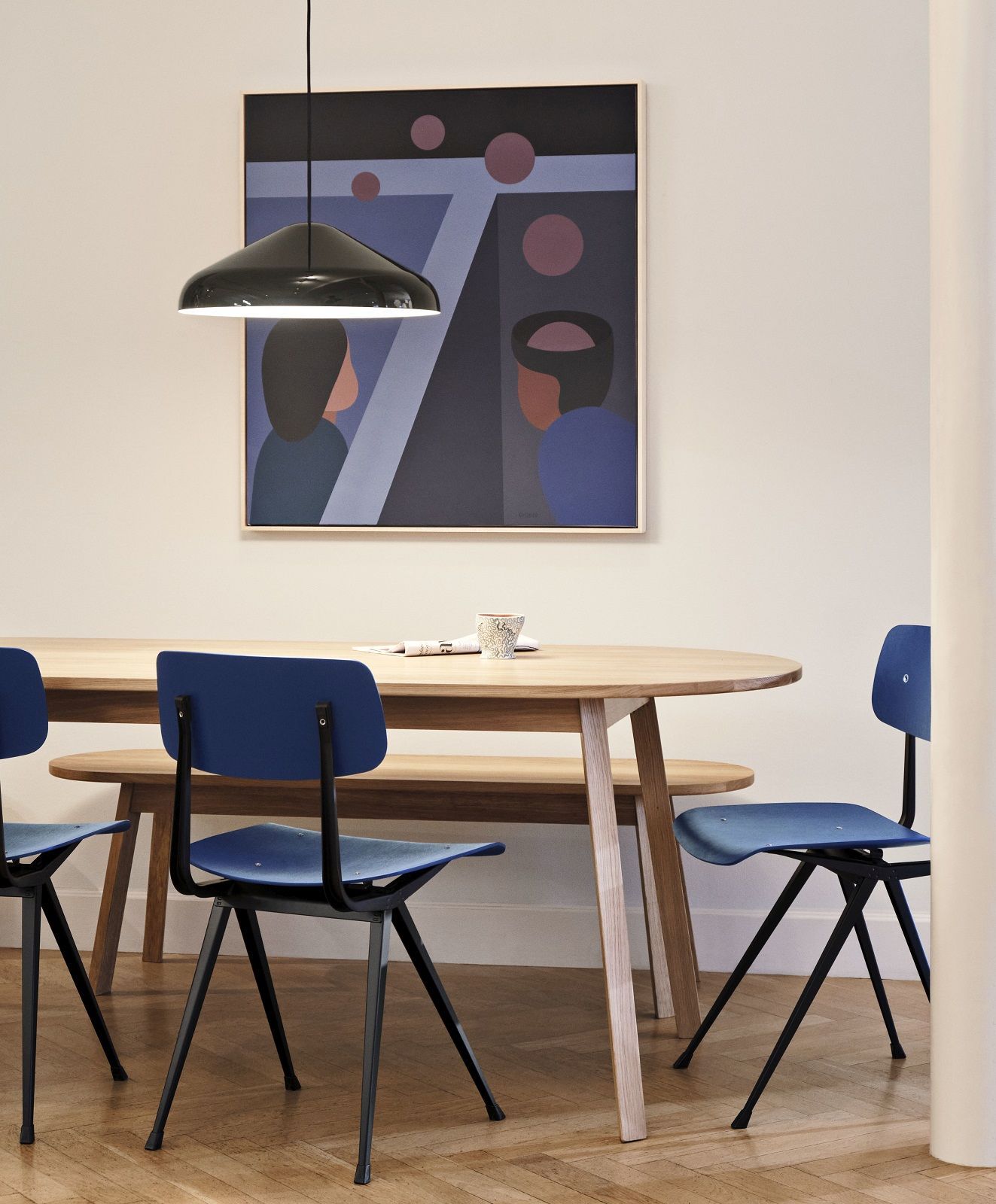 Triangle Leg Table Esstisch Hay Triangle Leg Table Esstisch Hay