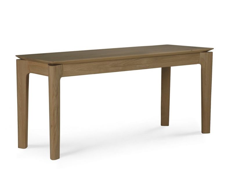Bok Bank Teak B 186 x T 35 x H 46 cm Ethnicraft MÄNGELEXEMPLAR