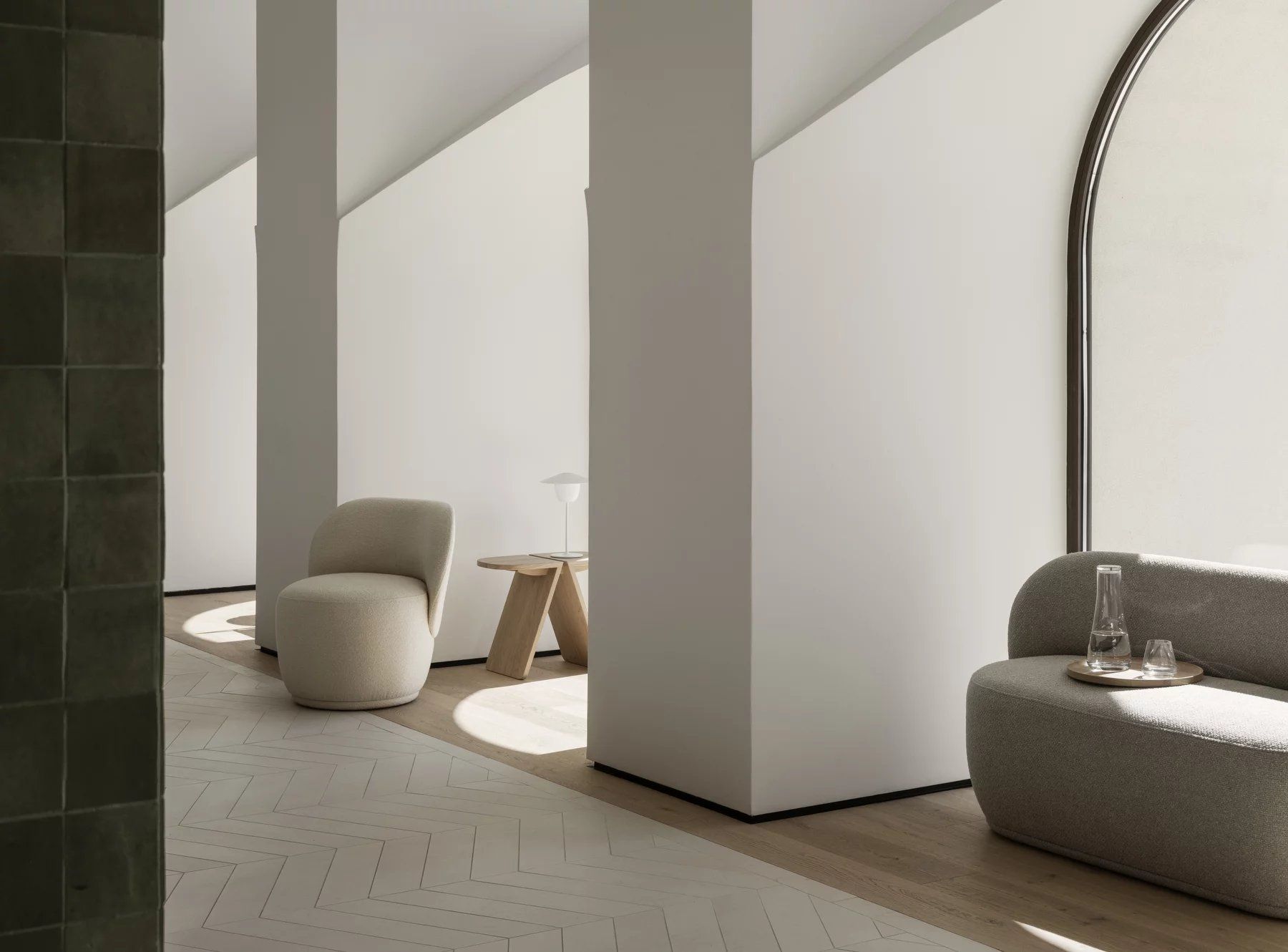 Kuon 2-Sitzer Sofa Blomus Socia - Taupe