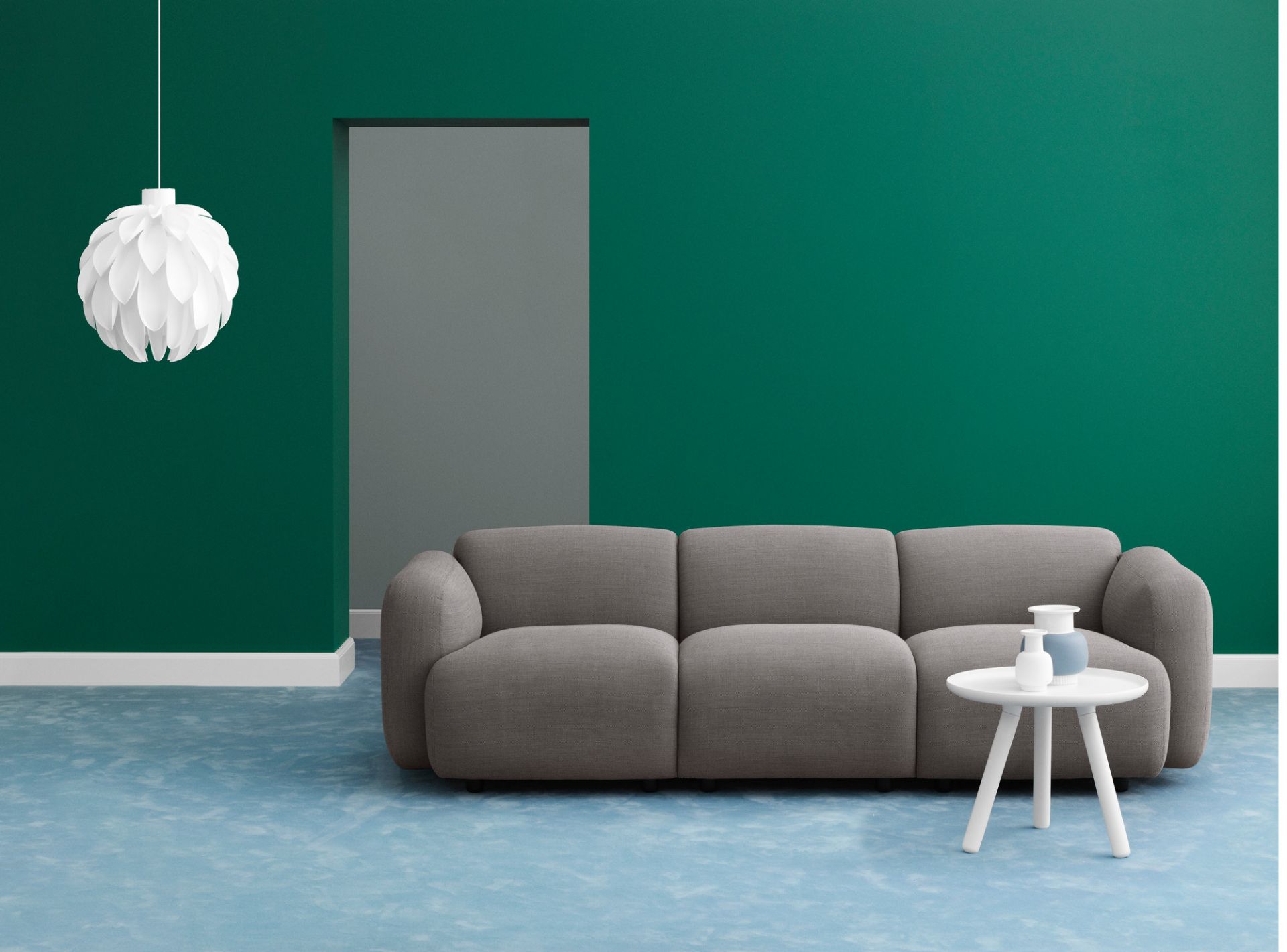 Tablo Table Large Couchtisch Normann Copenhagen Grau