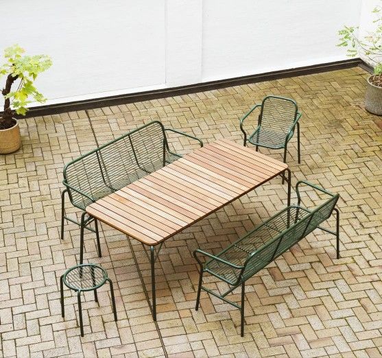 Vig Dining Bench Bank Outdoor Normann Copenhagen