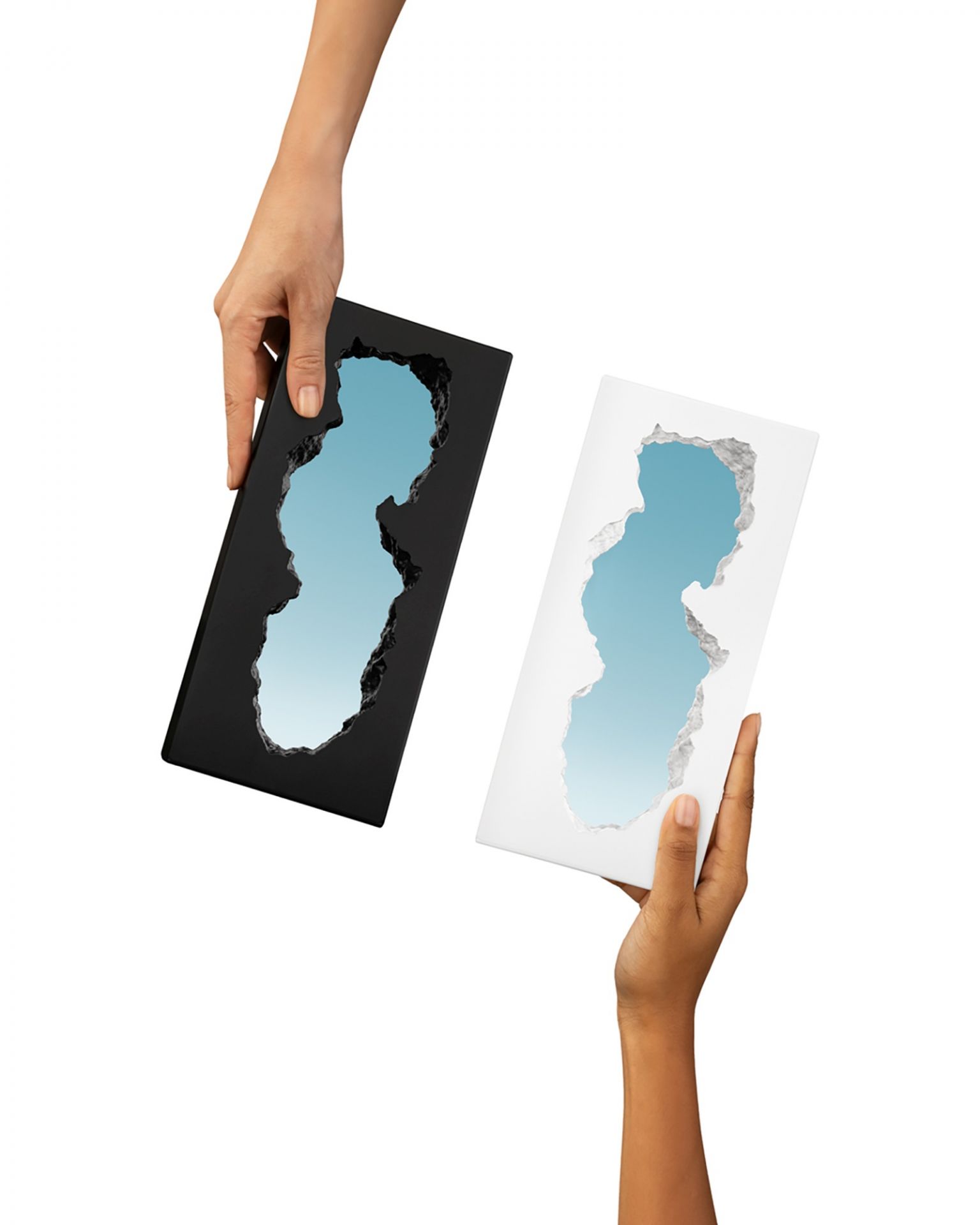Guframini Broken Mirror Miniatur Gufram