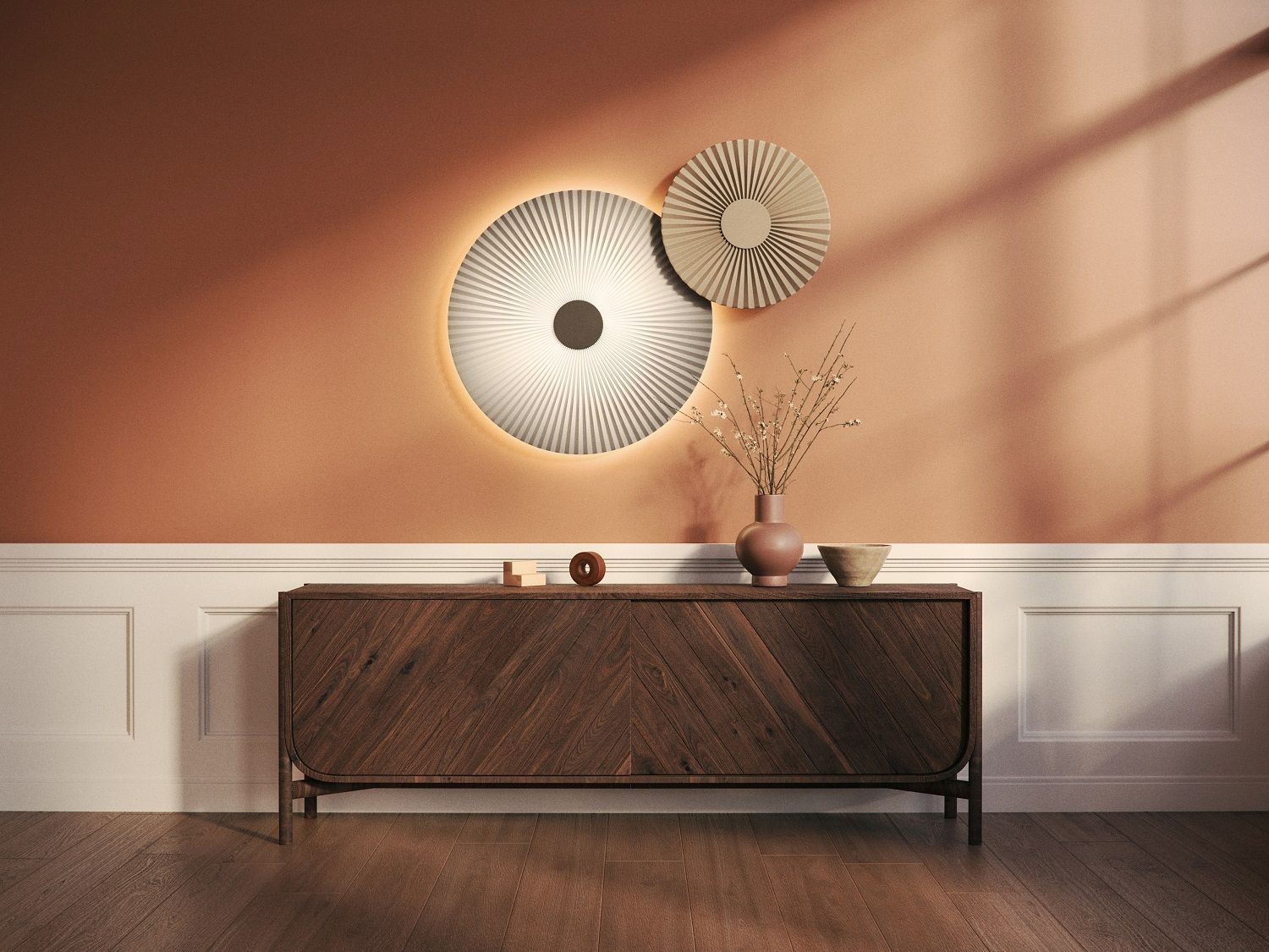 Carmen Wall lamp Wandleuchte 90 cm Hartô 
