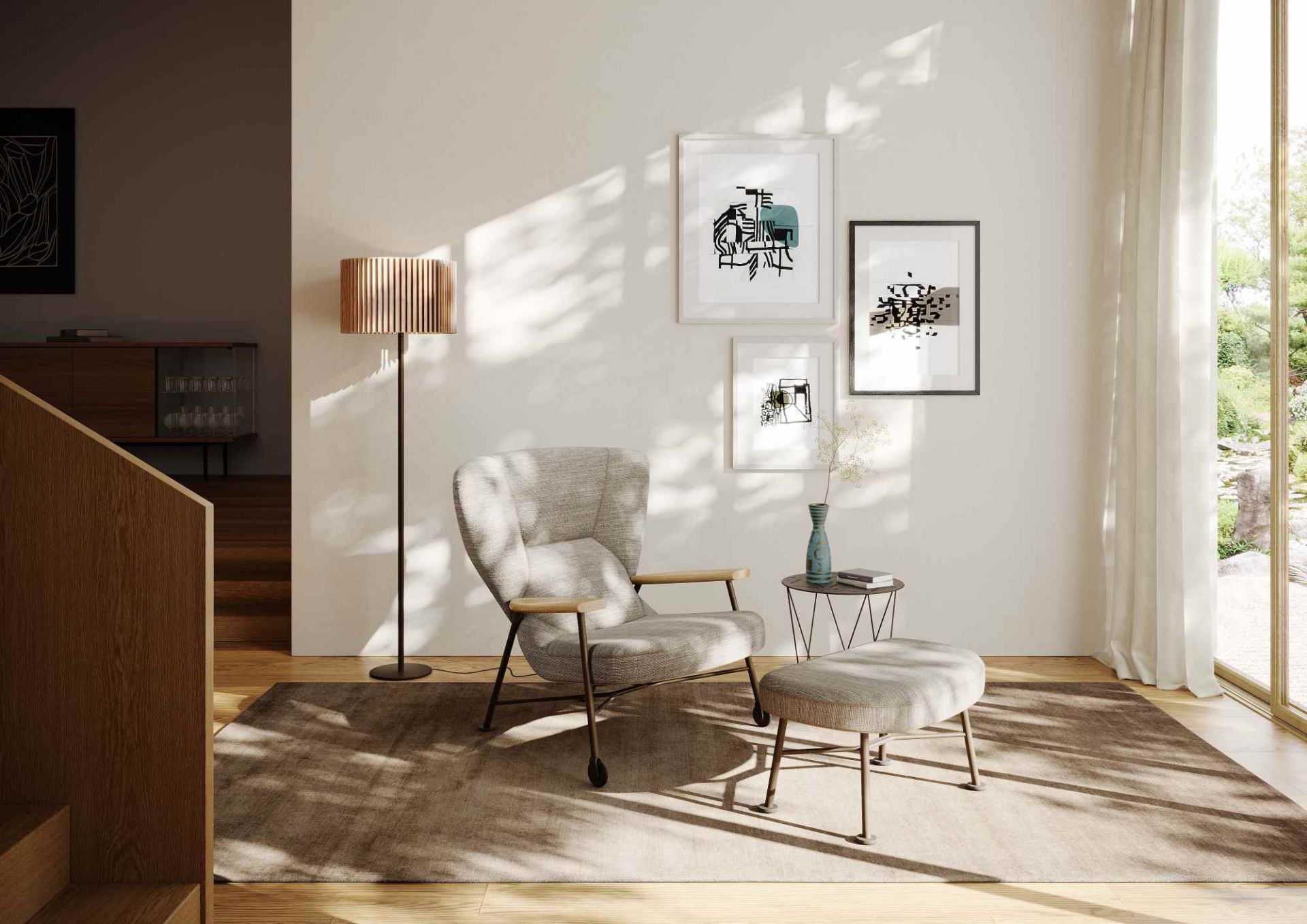 264 Shinzo Lounge Chair Sessel Walter Knoll