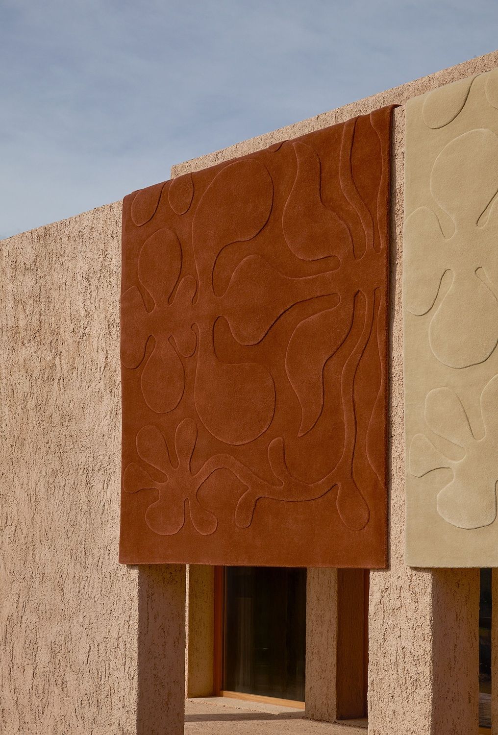 Lucia Eames Rooted Teppich Terracota Nanimarquina