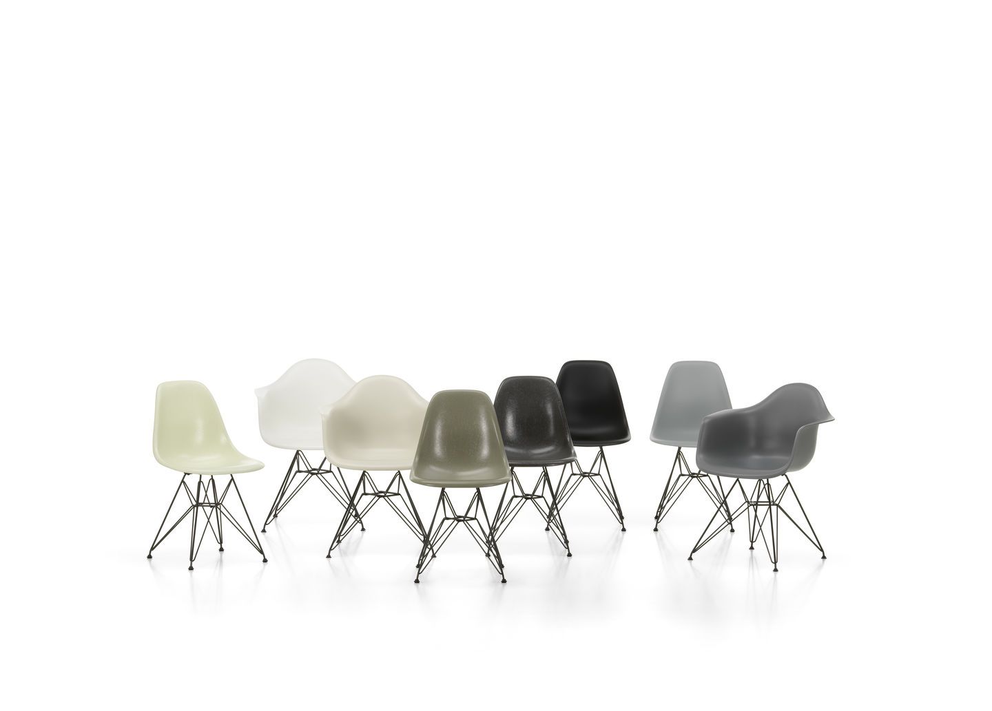 Eames Fiberglass Chair DSR Stuhl Vitra