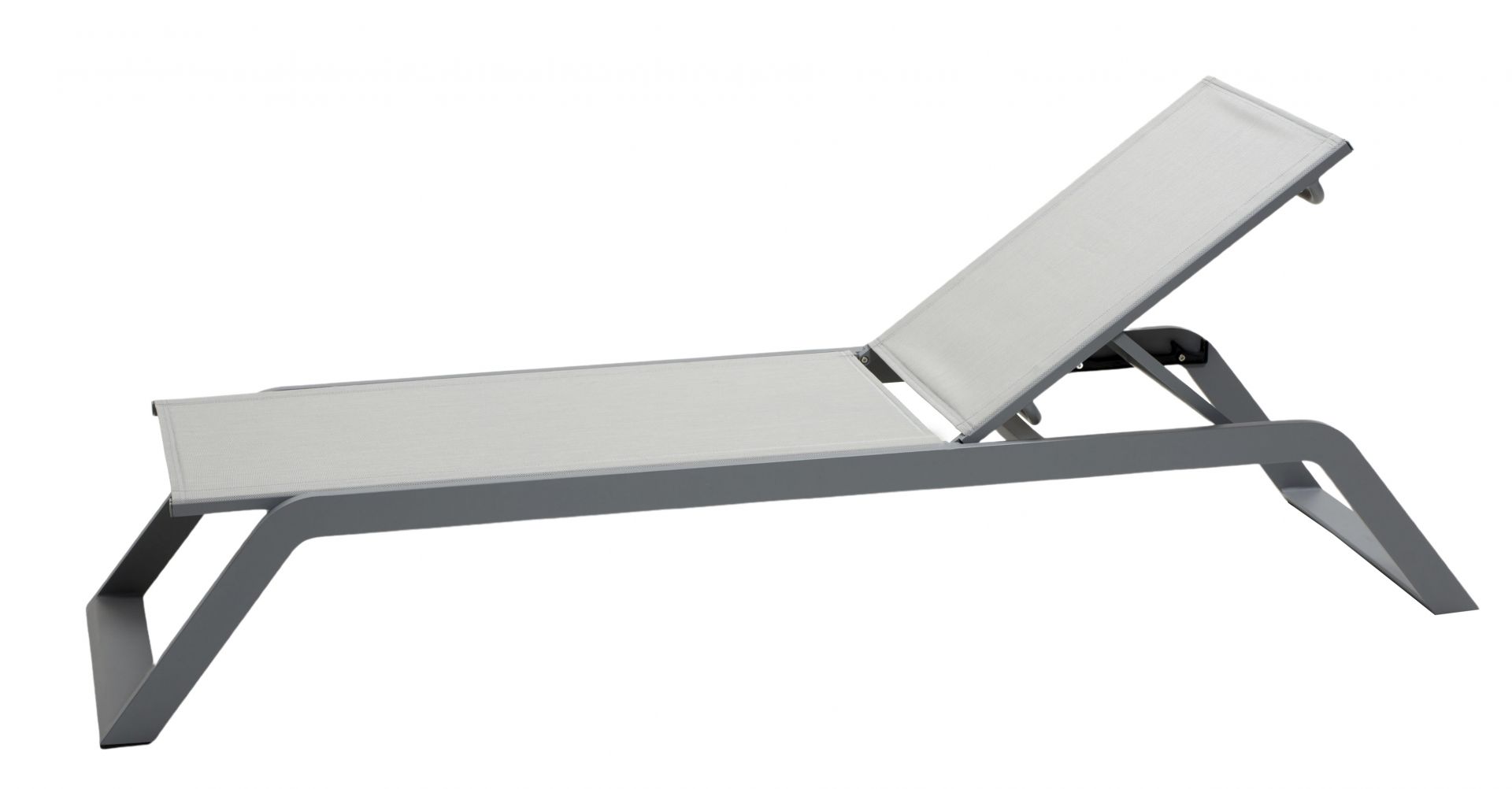 Siesta Outdoor Sonnenliege Cane-Line hellgrau