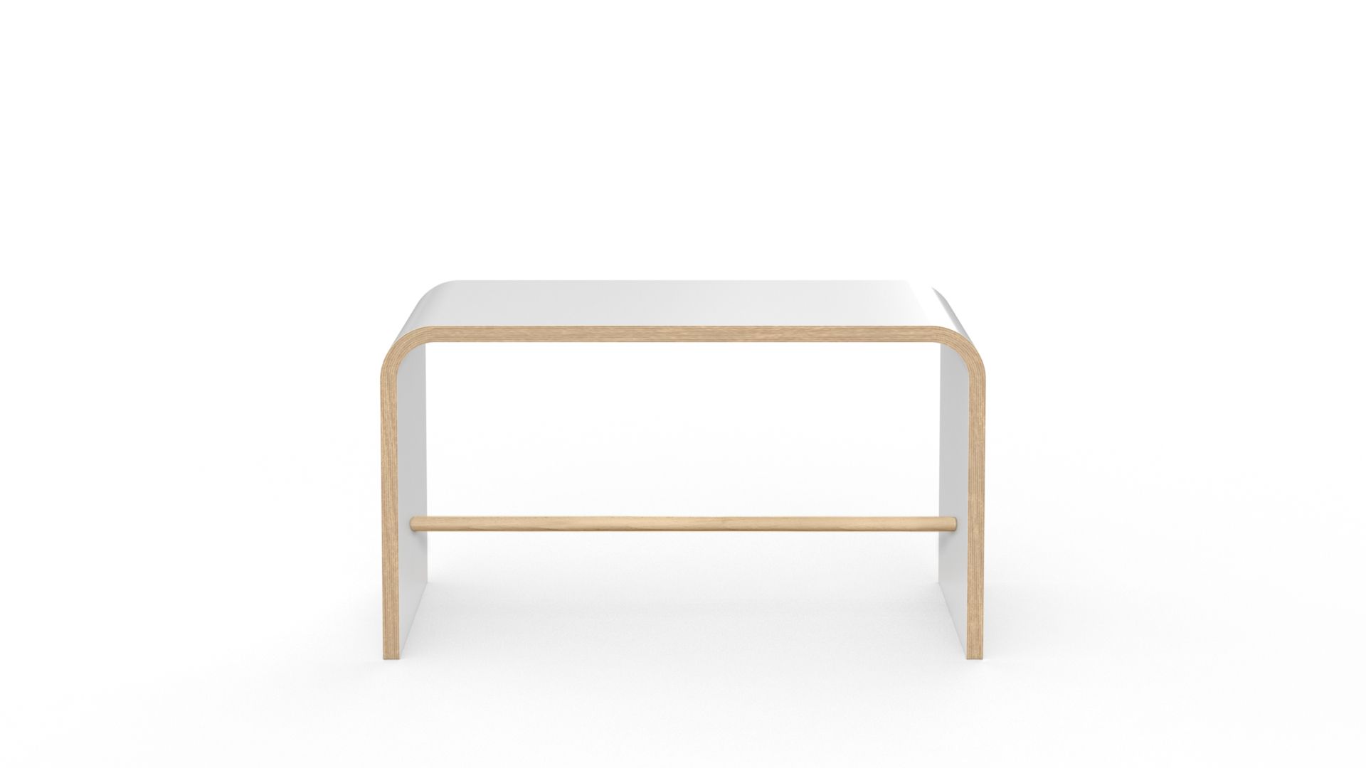 Sit Hocker weiß Tojo