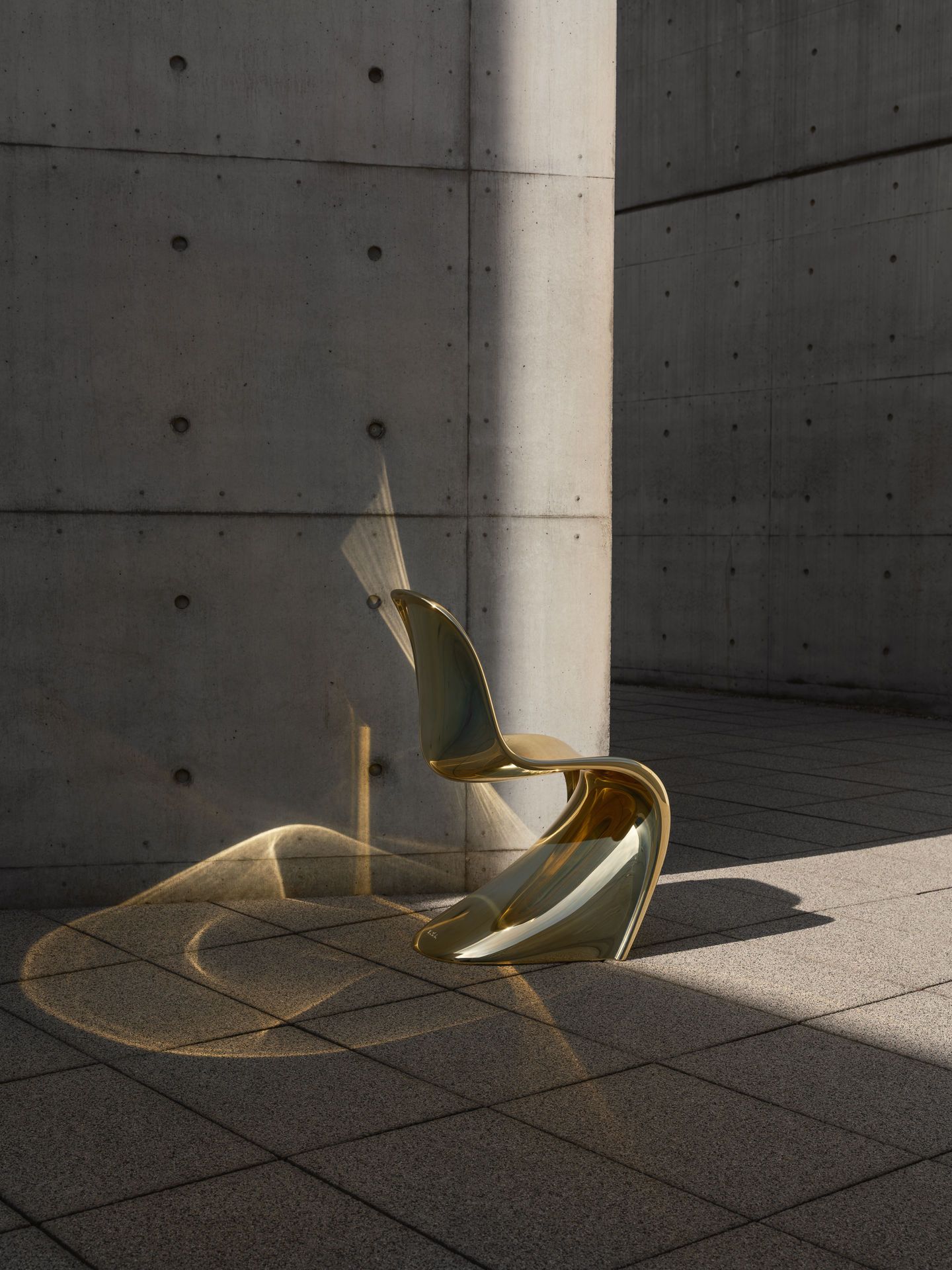 Panton Gold Chair Stuhl LIMITED EDITION Vitra