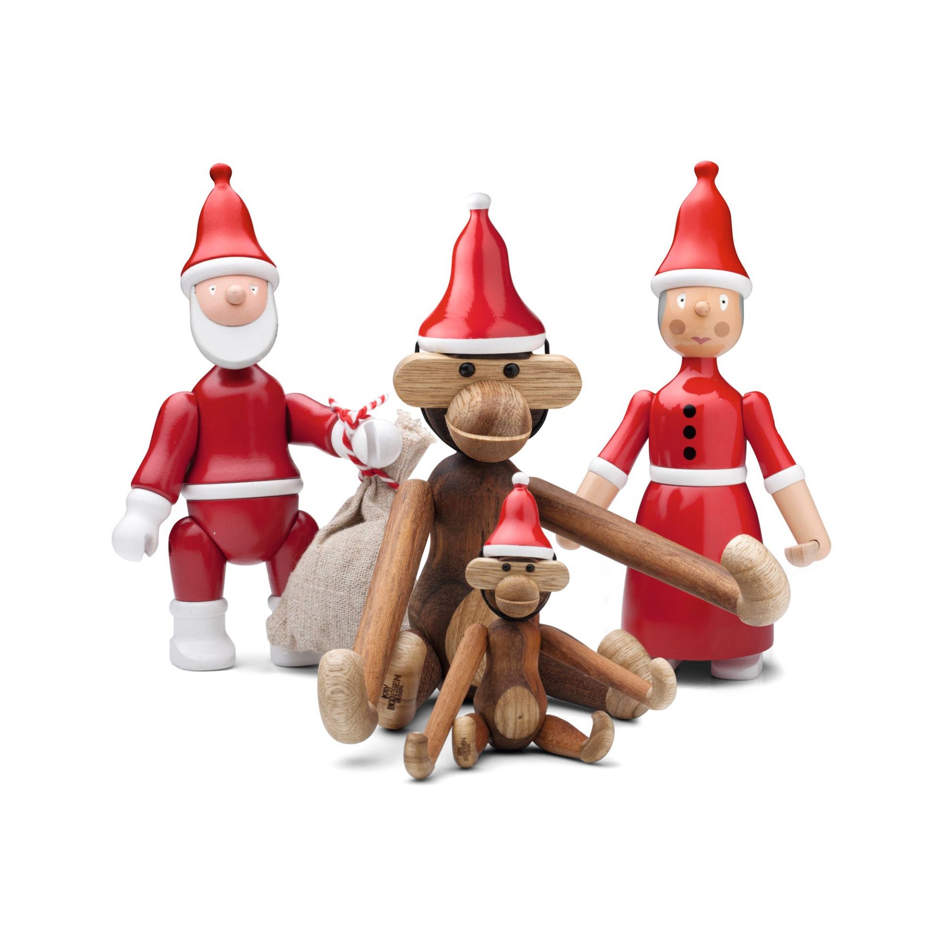 Weihnachtsmütze für Affe mini Kay Bojesen
