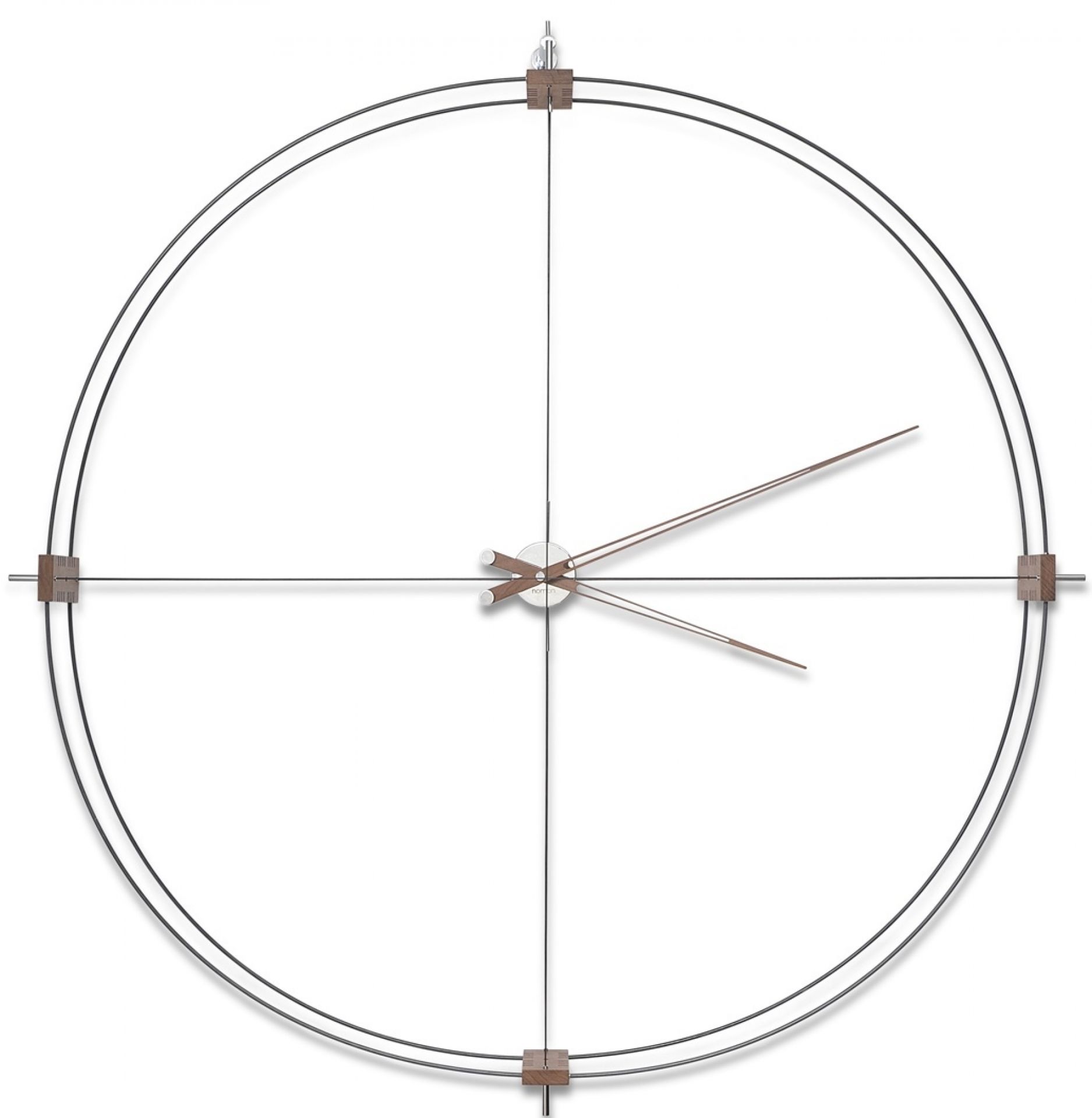 Delmori Clock Wanduhr nomon