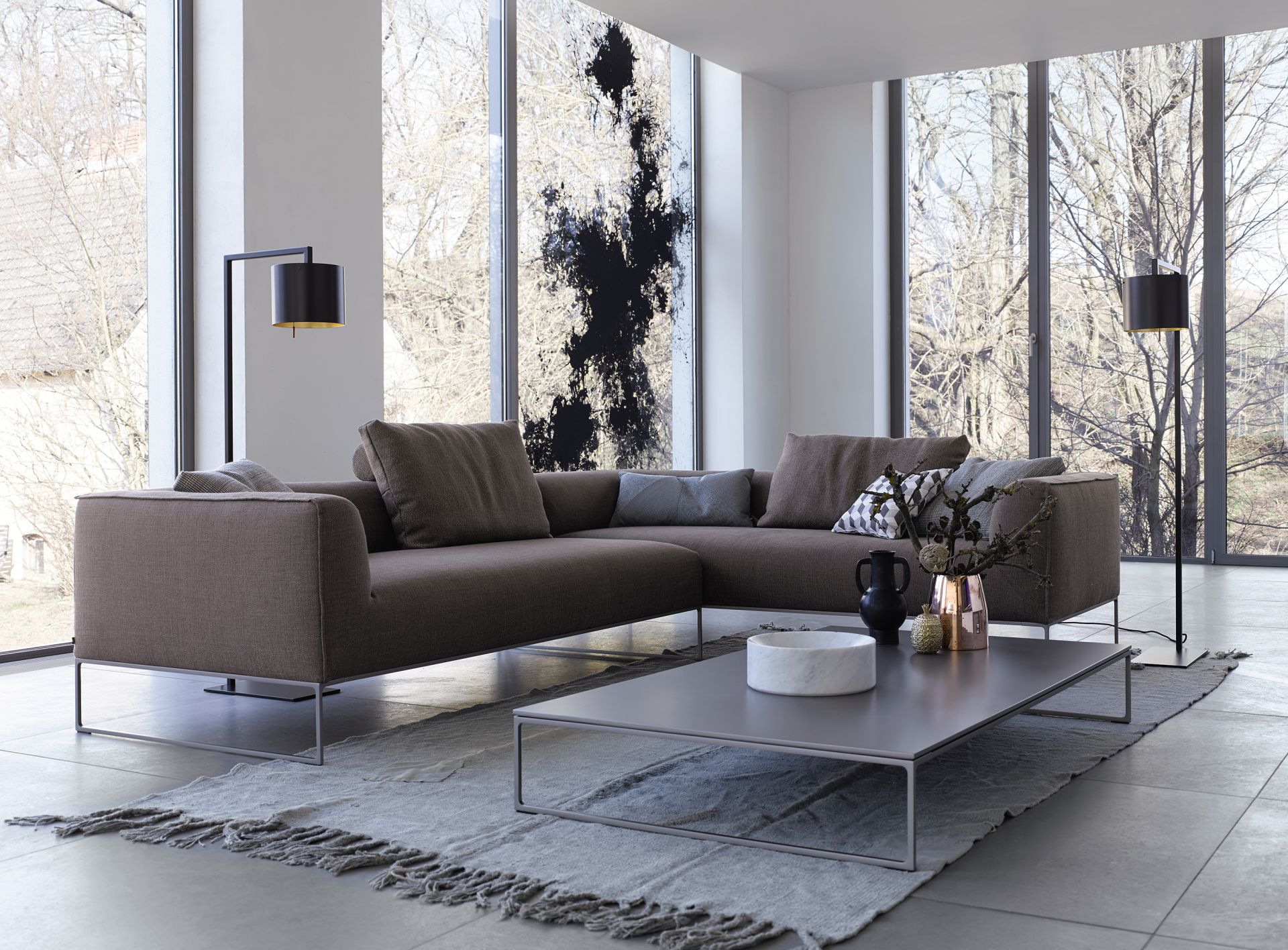 Mell Lounge Sofa Cor
