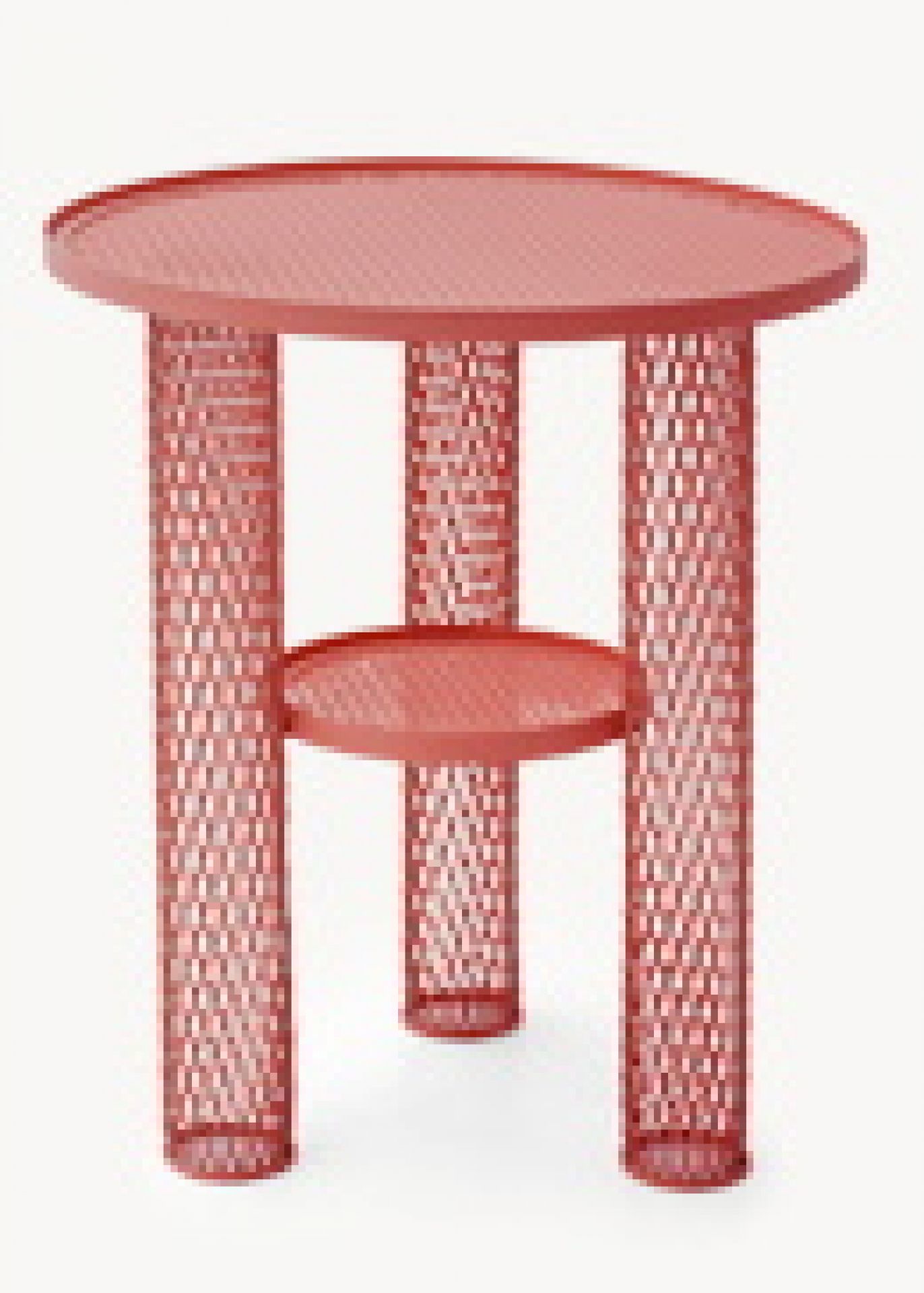 Net Beistelltisch klein oxidrot Moroso