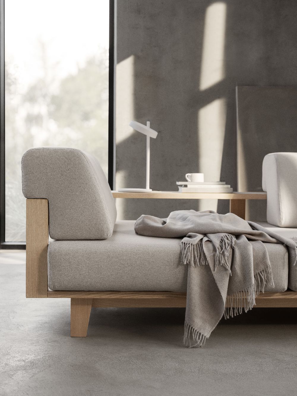 WOOD Sofa / Schlafsofa Softline