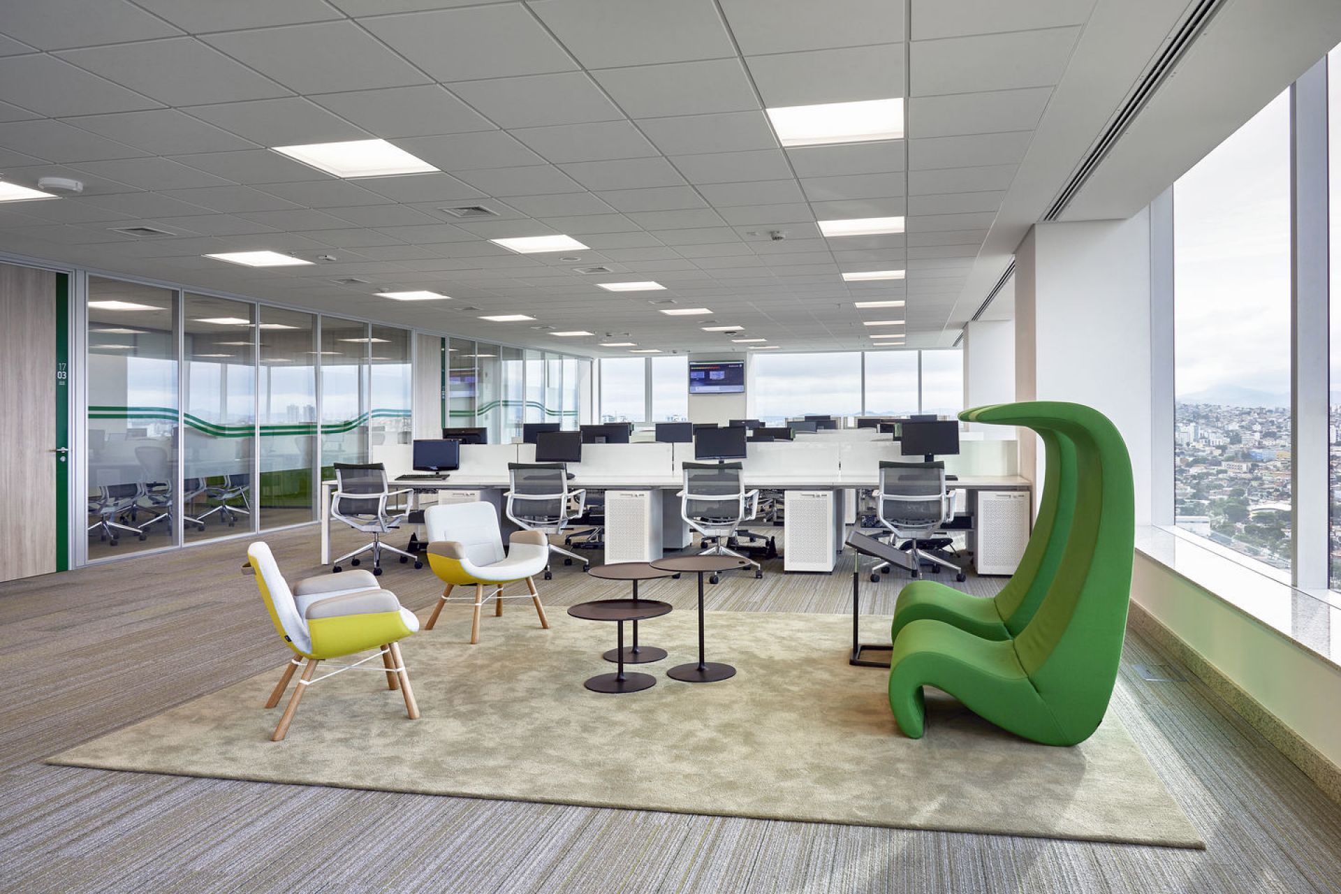 Amoebe Highback Sessel Vitra