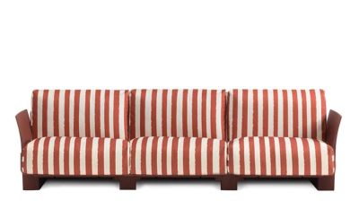 Pop Outdoor Monoblock Sofa 3-Sitzer Kartell