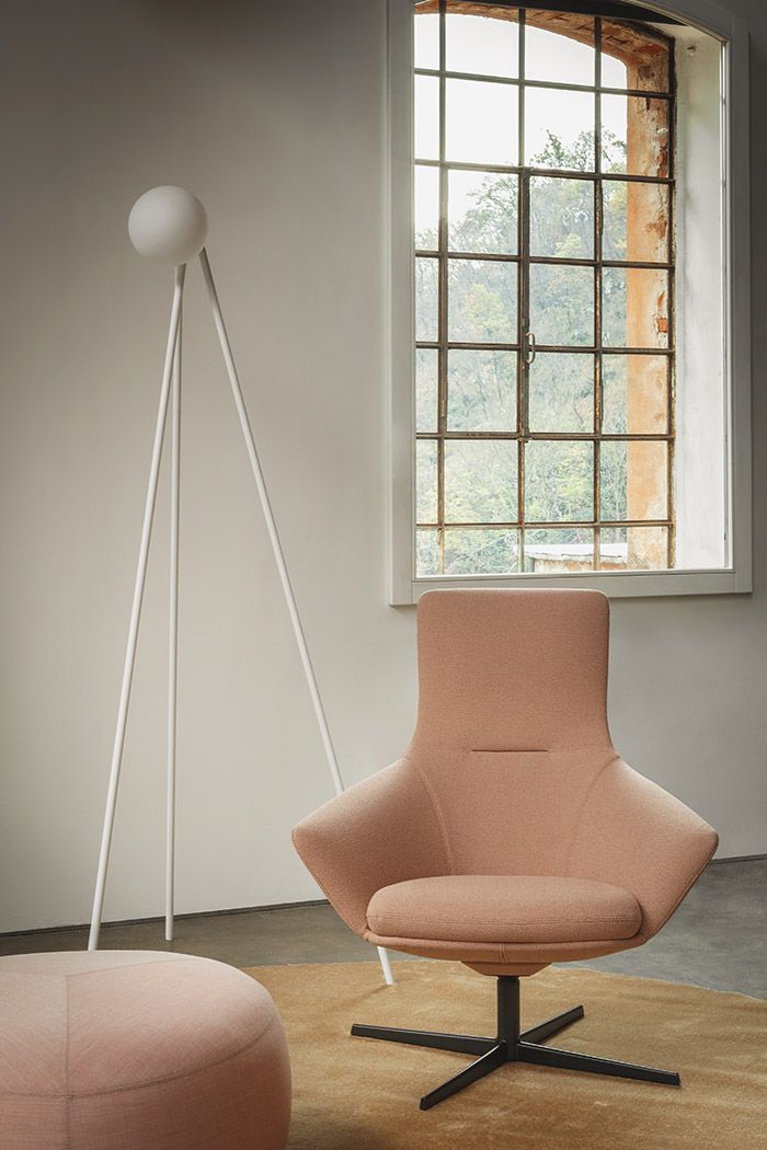 Wing Tip S281 Lounge Stuhl / Sessel La Palma