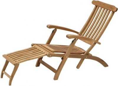 Steamer Deck Chair Liegestuhl Outdoor Skagerak by Fritz Hansen