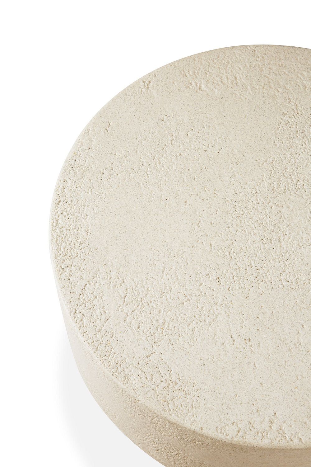 Elements Couchtisch Microcement Off White Pilzform Ethnicraft