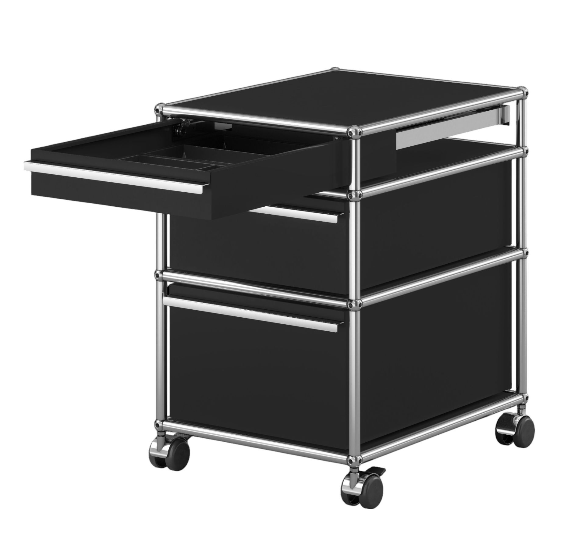 USM Haller Rollcontainer mit 3 Schubladen