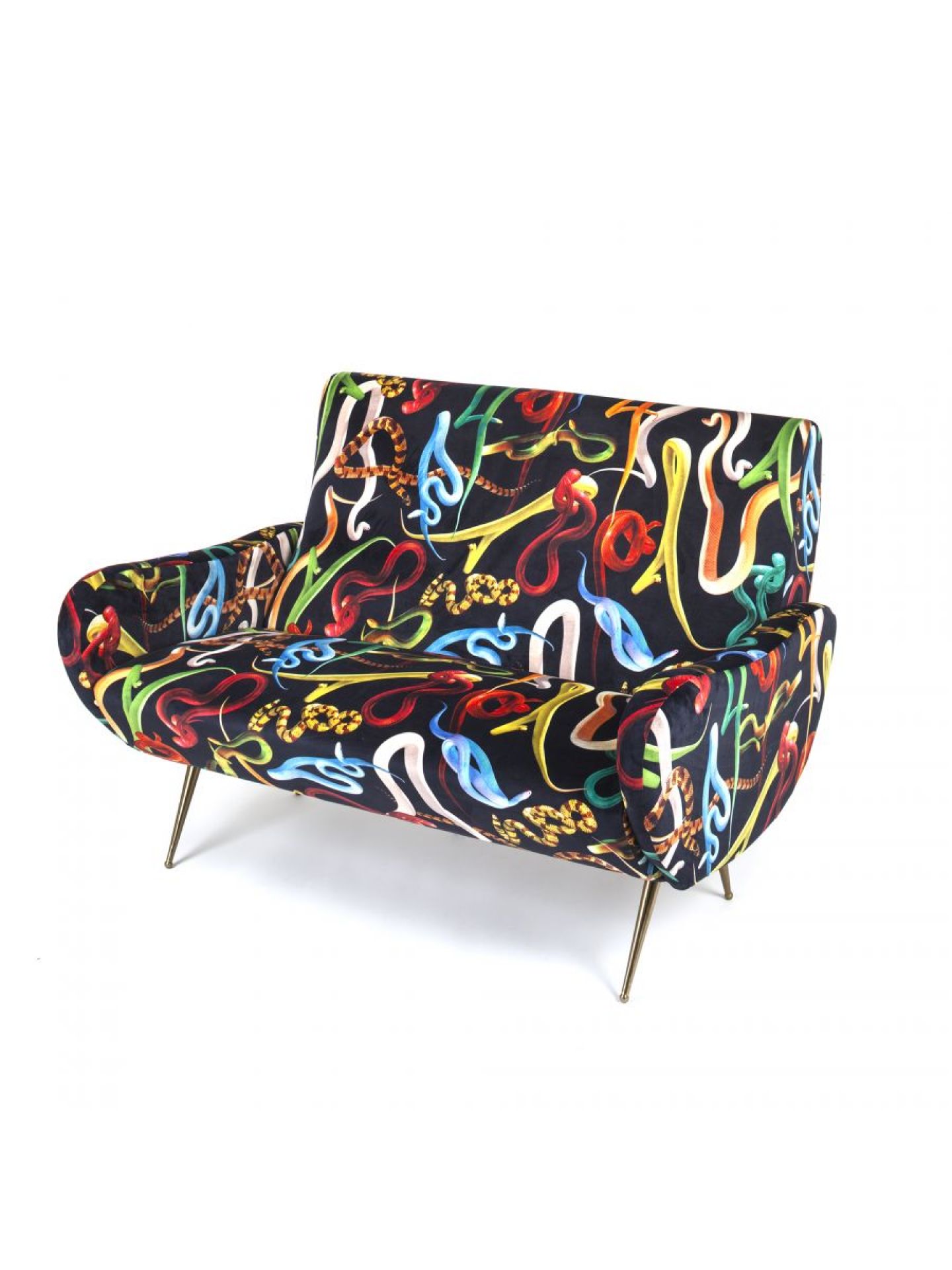 Toiletpaper 2-Sitzer-Sofa Snakes Seletti