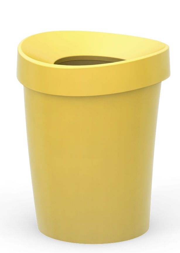 Happy Bin S Papierkorb GELB Vitra EINZELSTÜCK