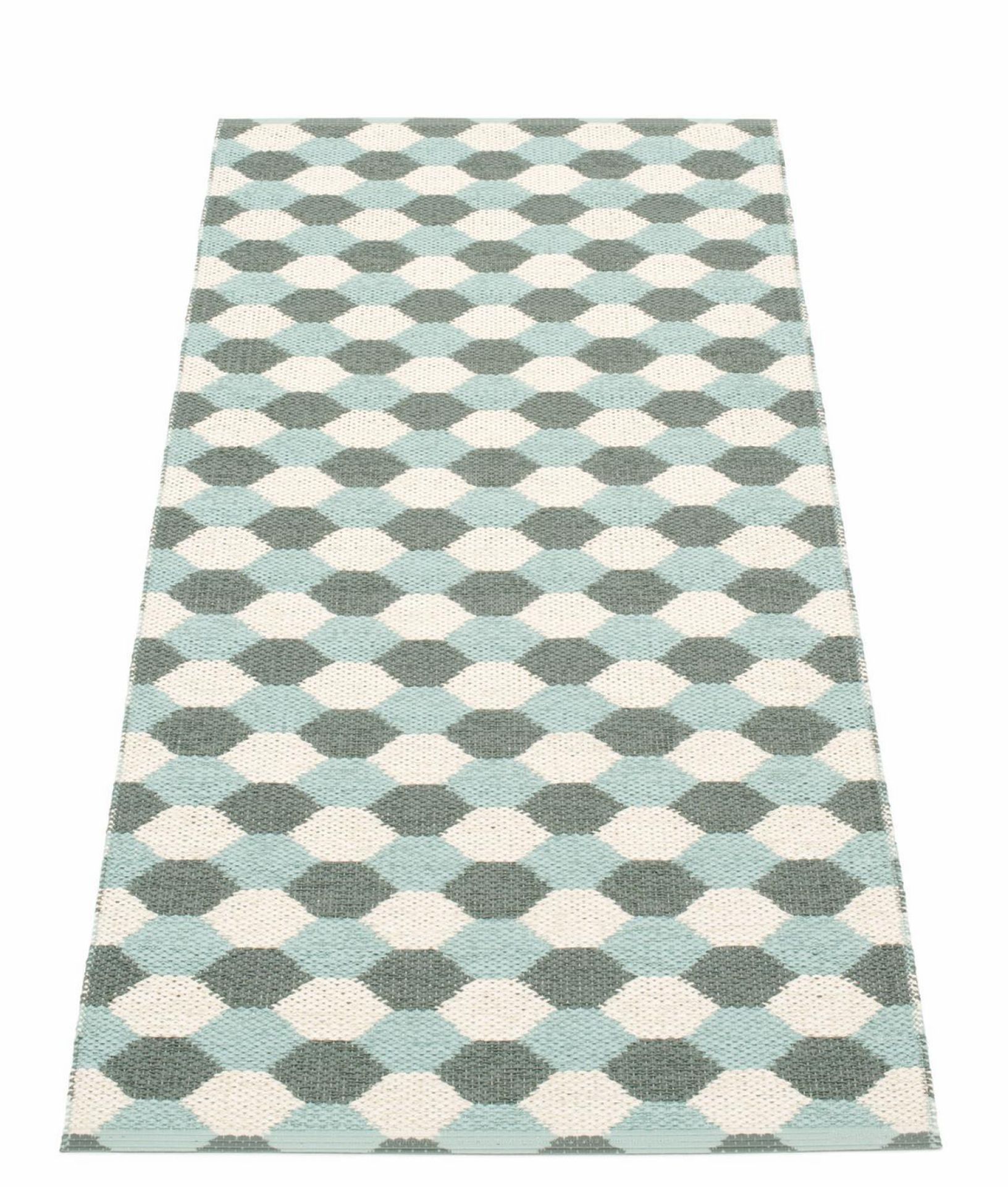 Dana Kunststoffteppich 70x160 warm grau Pappelina