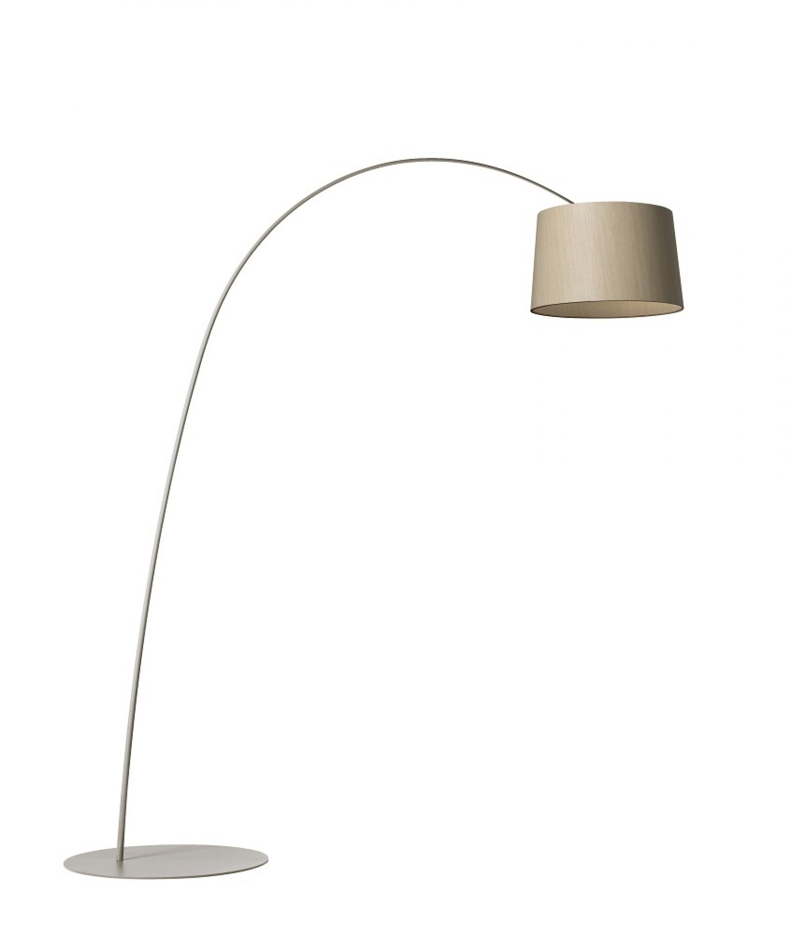 Twiggy Wood LED Stehleuchte Foscarini Grau