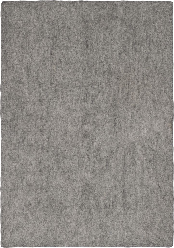 Mono Rechteckig Filzteppich 180 x 260 cm myfelt Carl (grau meliert)