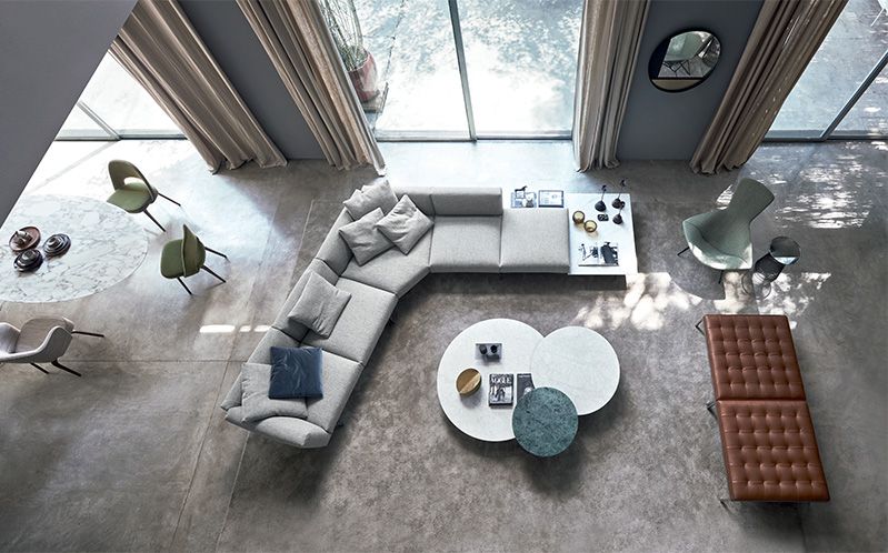 Grasshopper Couchtische 3-er Set Knoll International