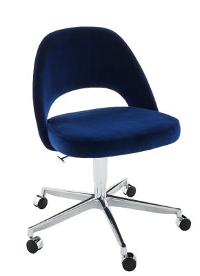 Saarinen Relax Konferenzstuhl 5-Stern Drehfuß ohne Armlehne Knoll Interntional