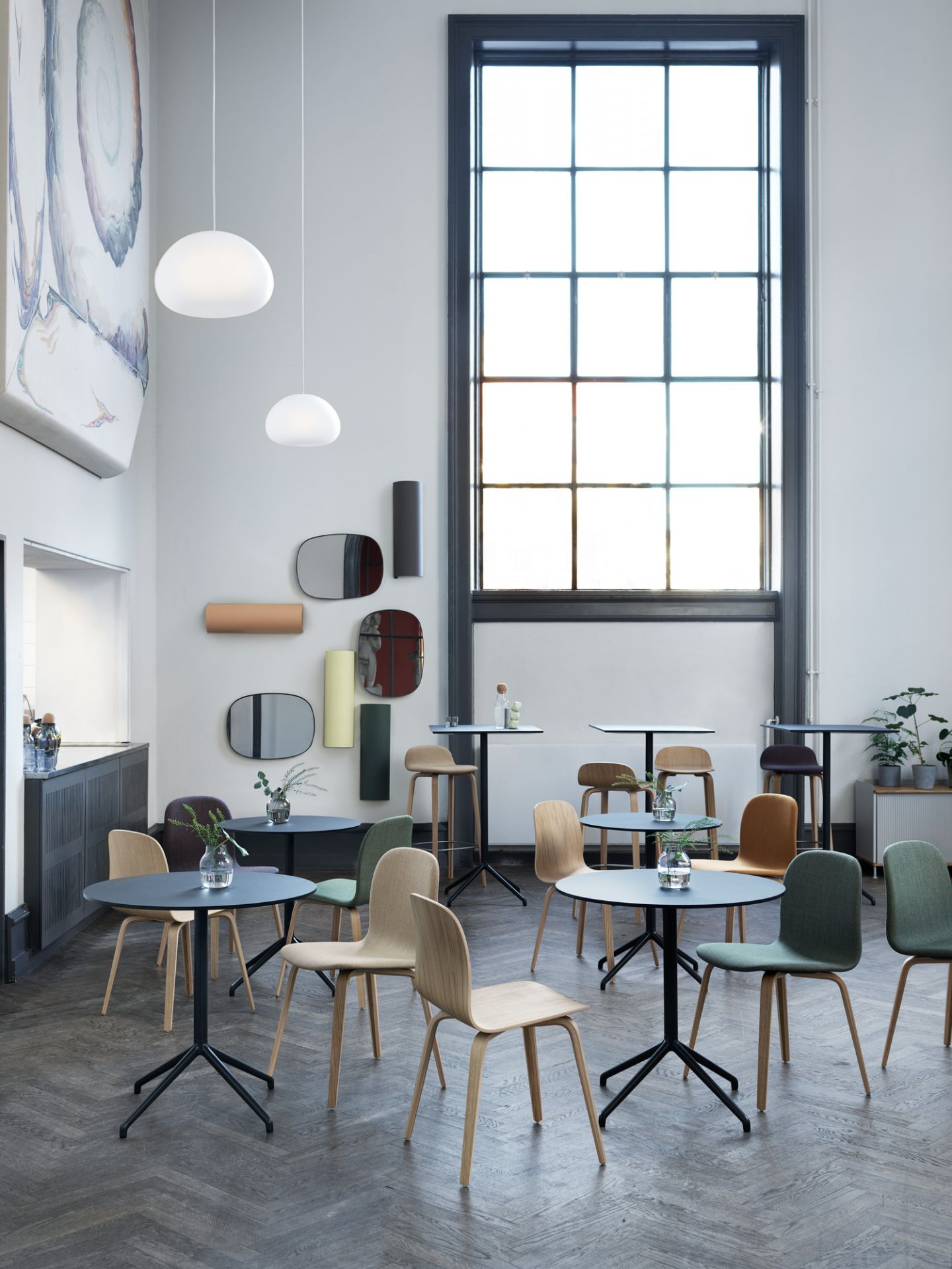 Visu Chair Wood Base Stuhl Muuto