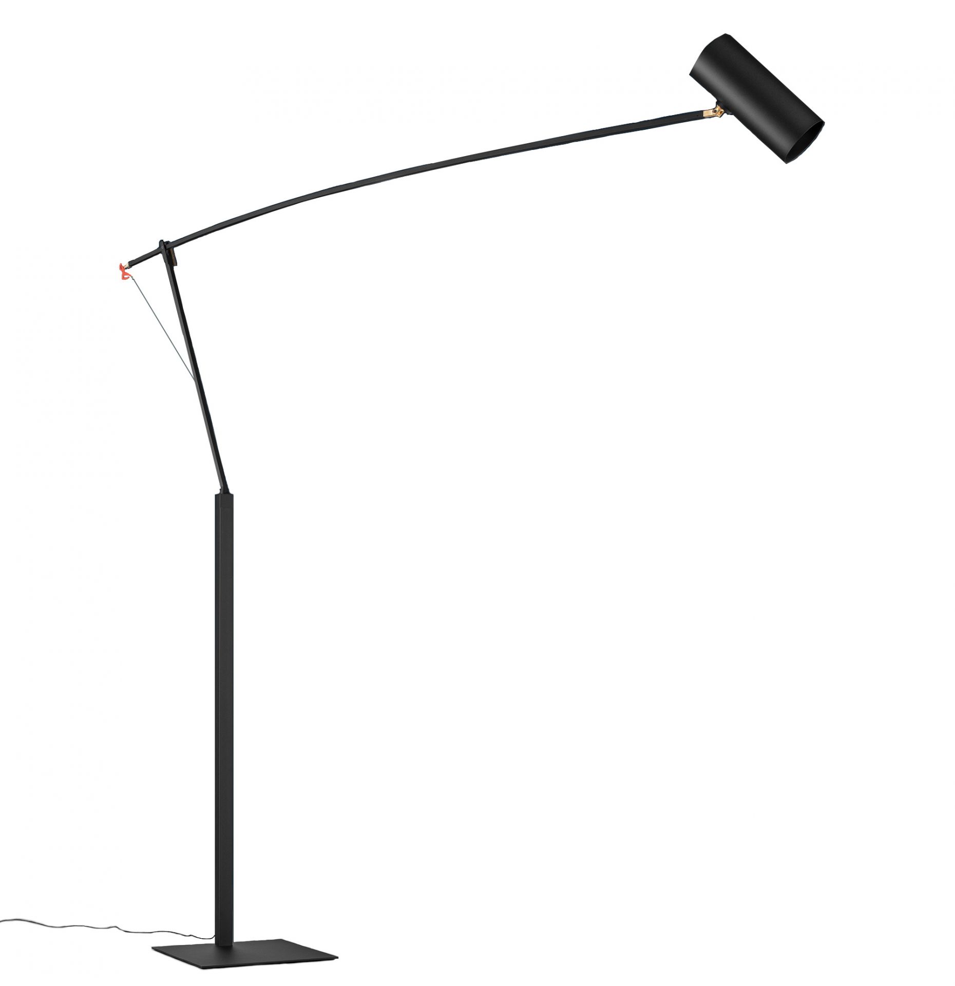Ettorino BIG Stehleuchte Black Catellani & Smith