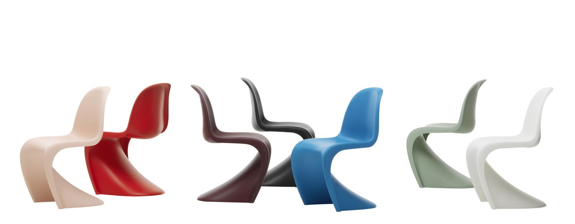 Panton Chair Kunststoff Stuhl Vitra NEUE HÖHE