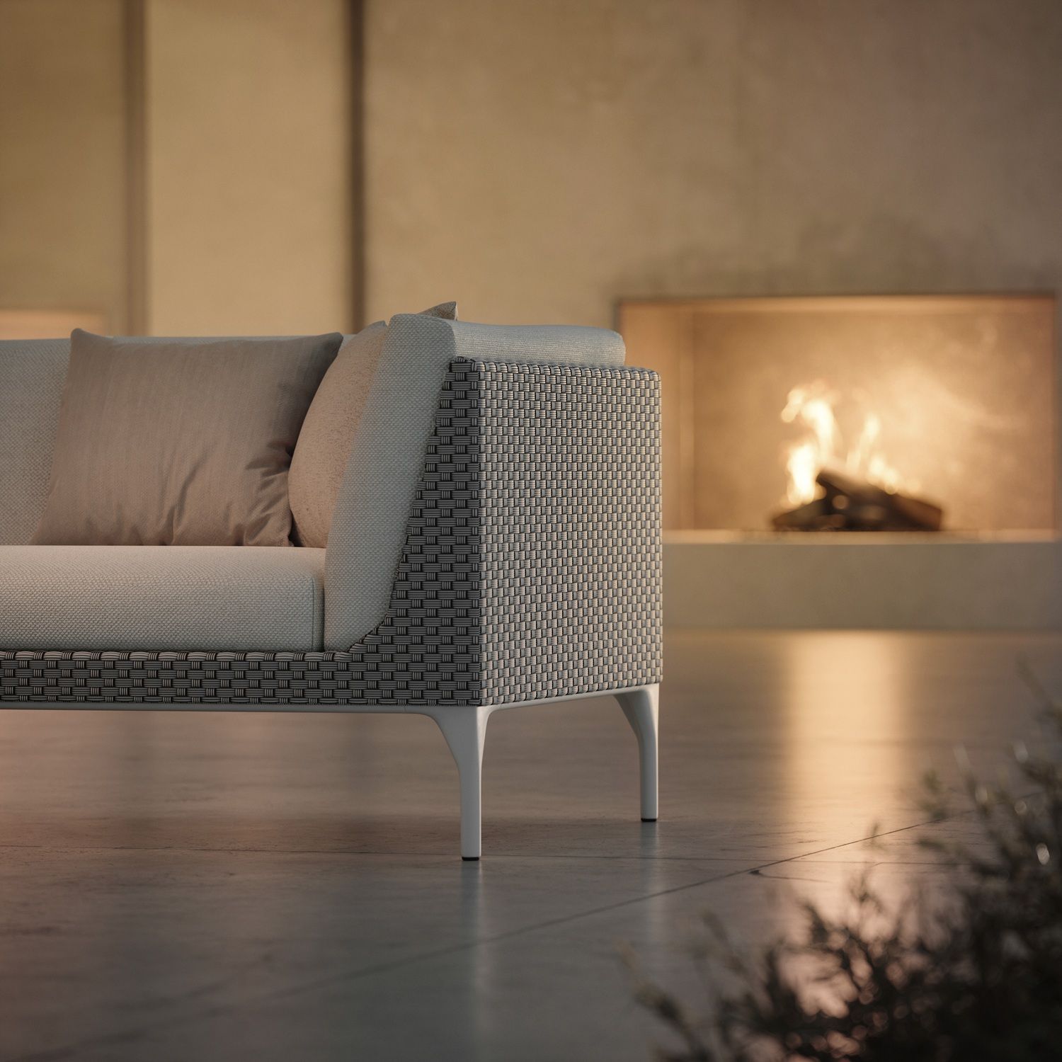 Mu Sofa 4-Sitzer Dedon
