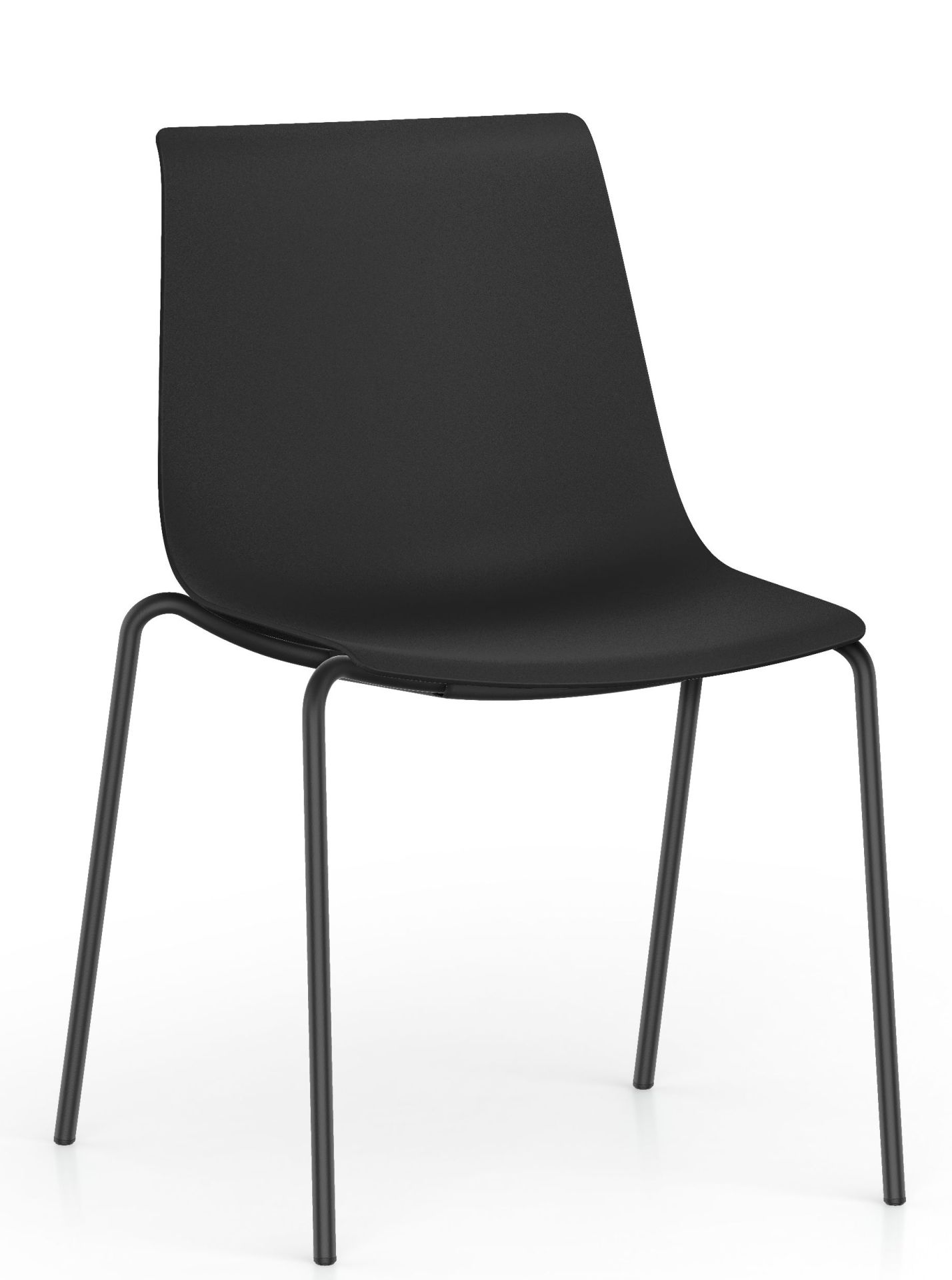 Shuffleis Besucherstuhl Vierfuß Interstuhl