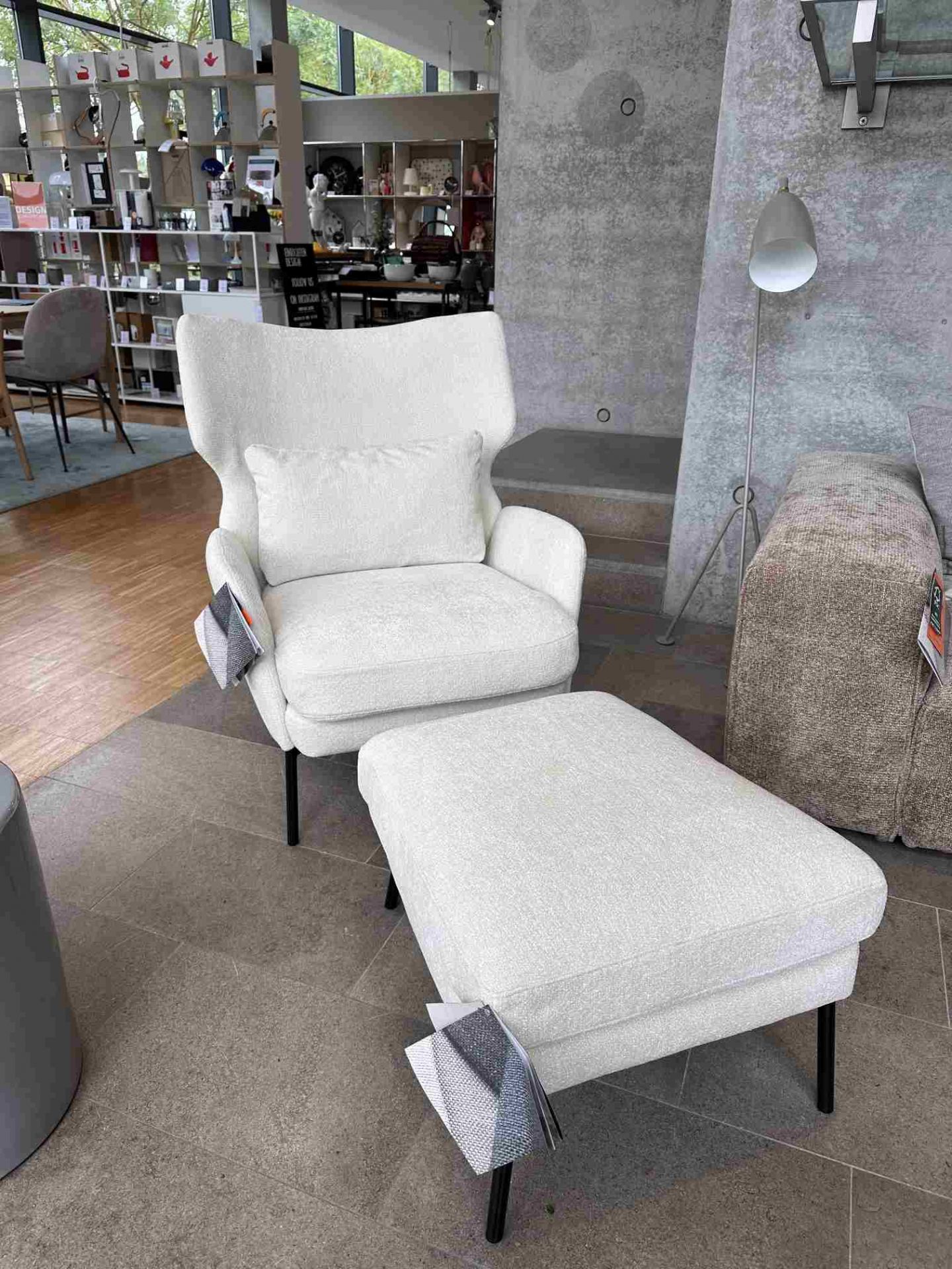 Seatrelax Sessel & Ottoman Hausmodell ed design