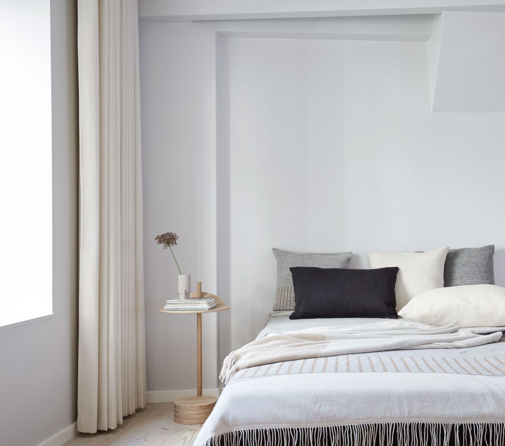 Aymara Decke 170x130 Rib Cream Form & Refine - AUSLAUFARTIKEL