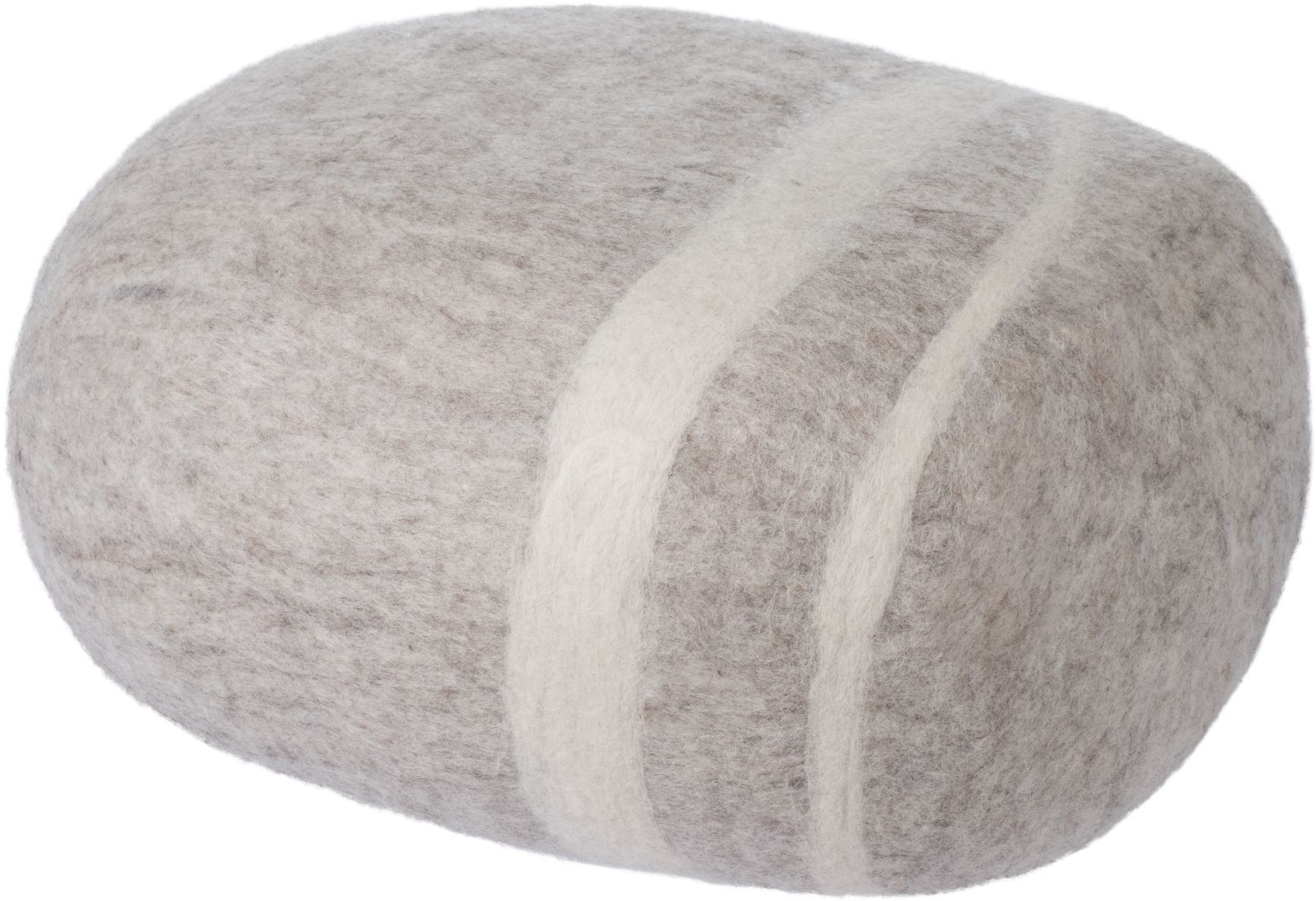 Filz Kieselstein Hocker L myfelt