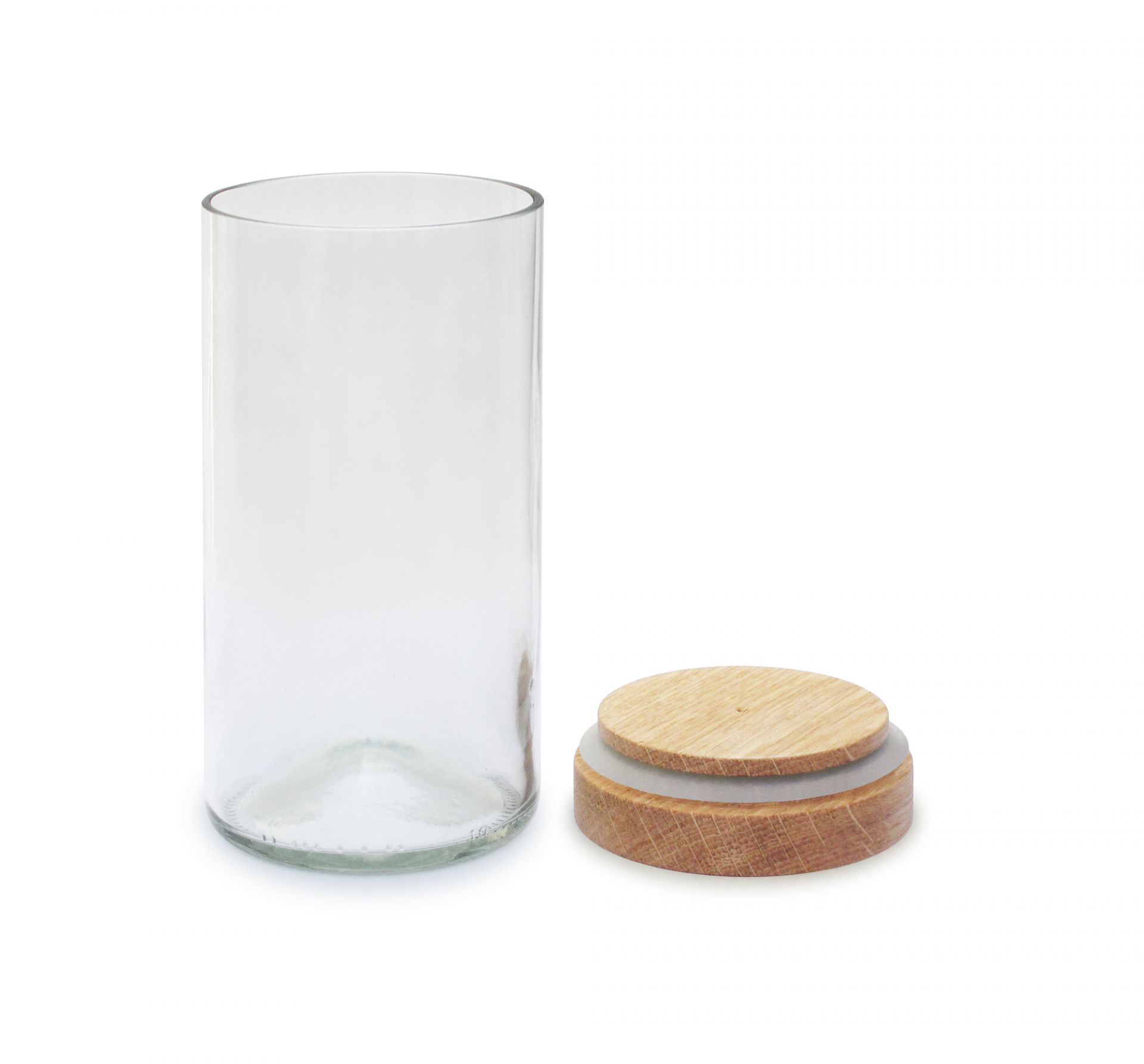 Vorratsglas Klar Side by Side EINZELSTÜCK