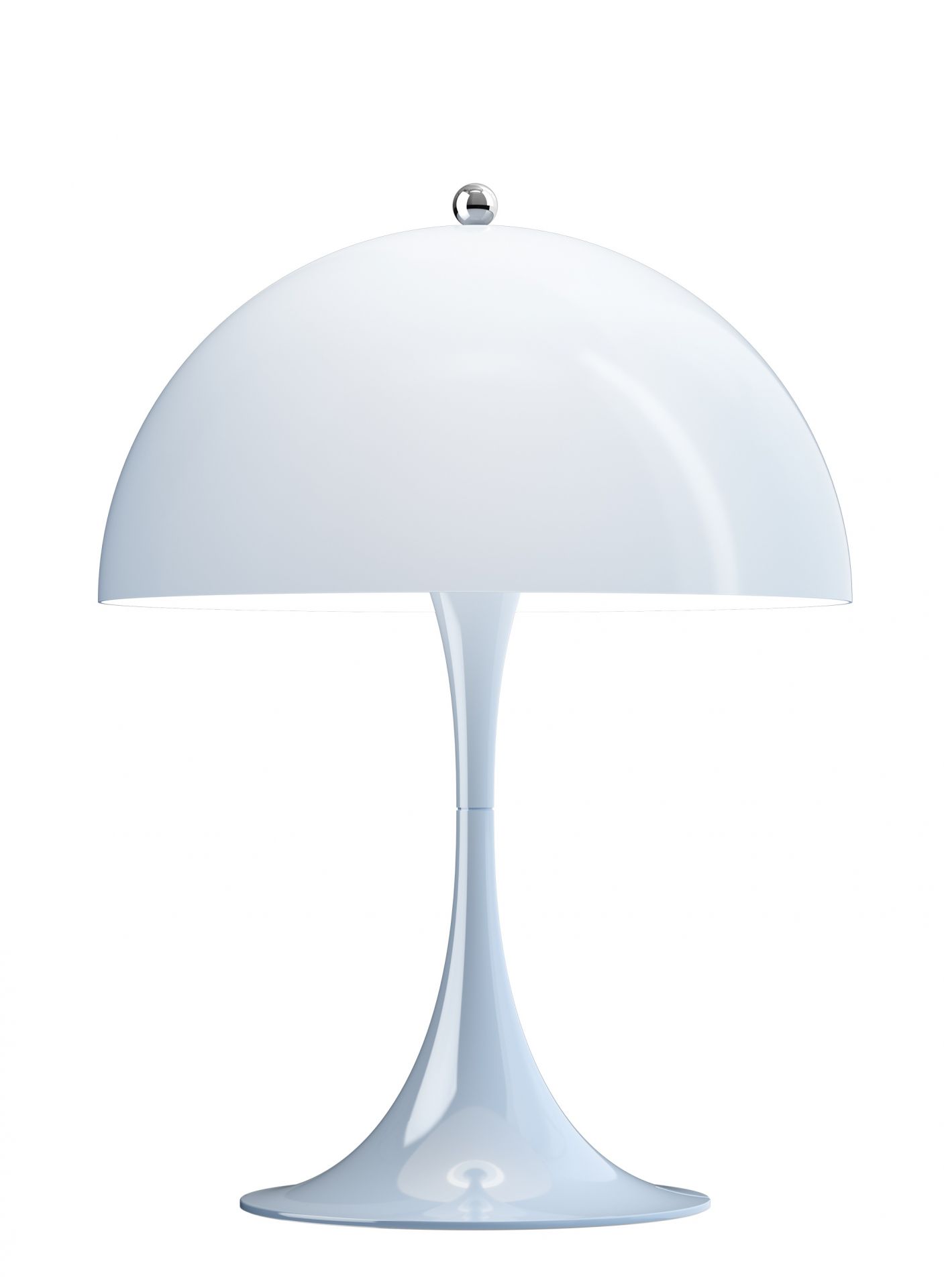 Panthella 250 Table lamp LED Tischleuchte Louis Poulsen Opal Pale blau