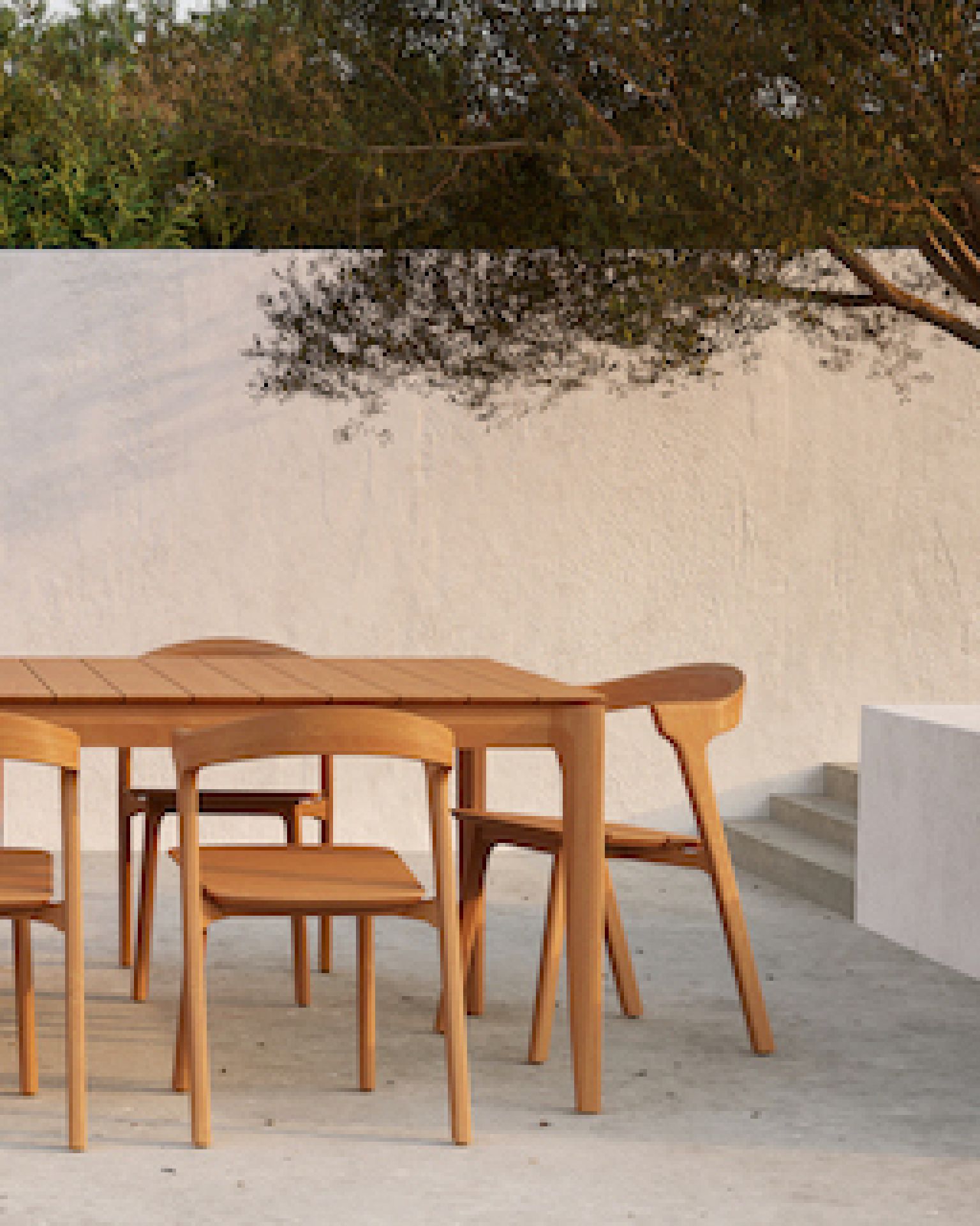 Bok Outdoor Stuhl Teak Ethnicraft