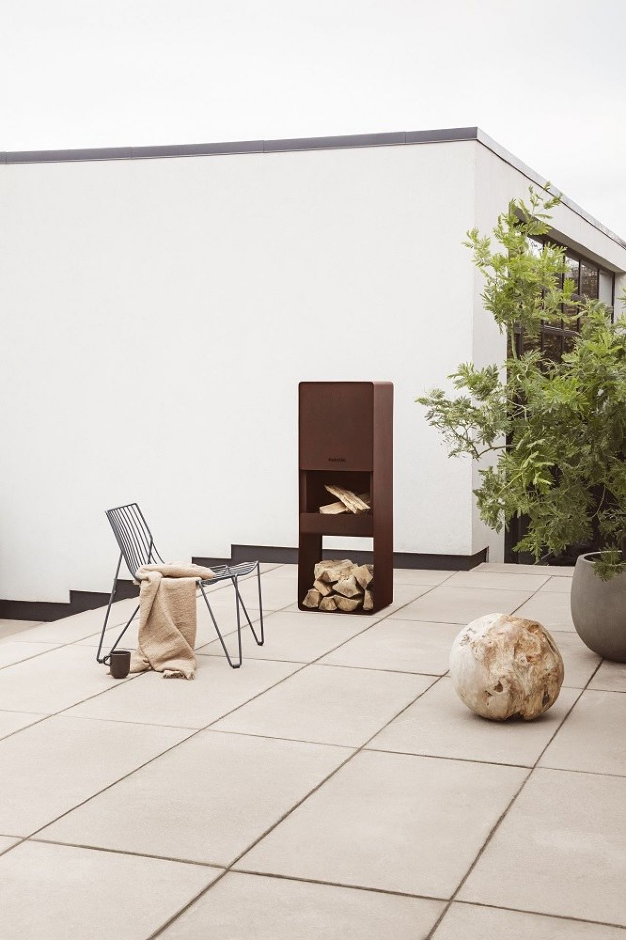 FireBox Garden wood burner Gartenkamin Eva Solo