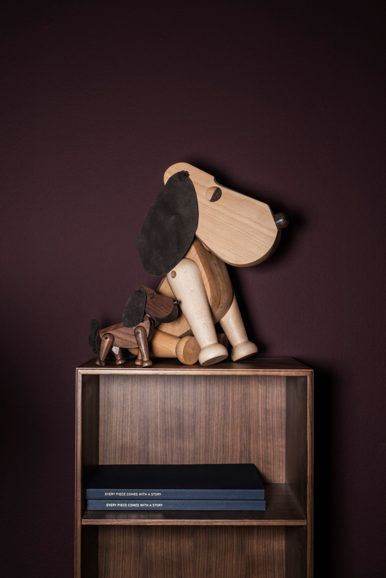 Bobby Holzfigur Hund Architectmade EINZELSTÜCK