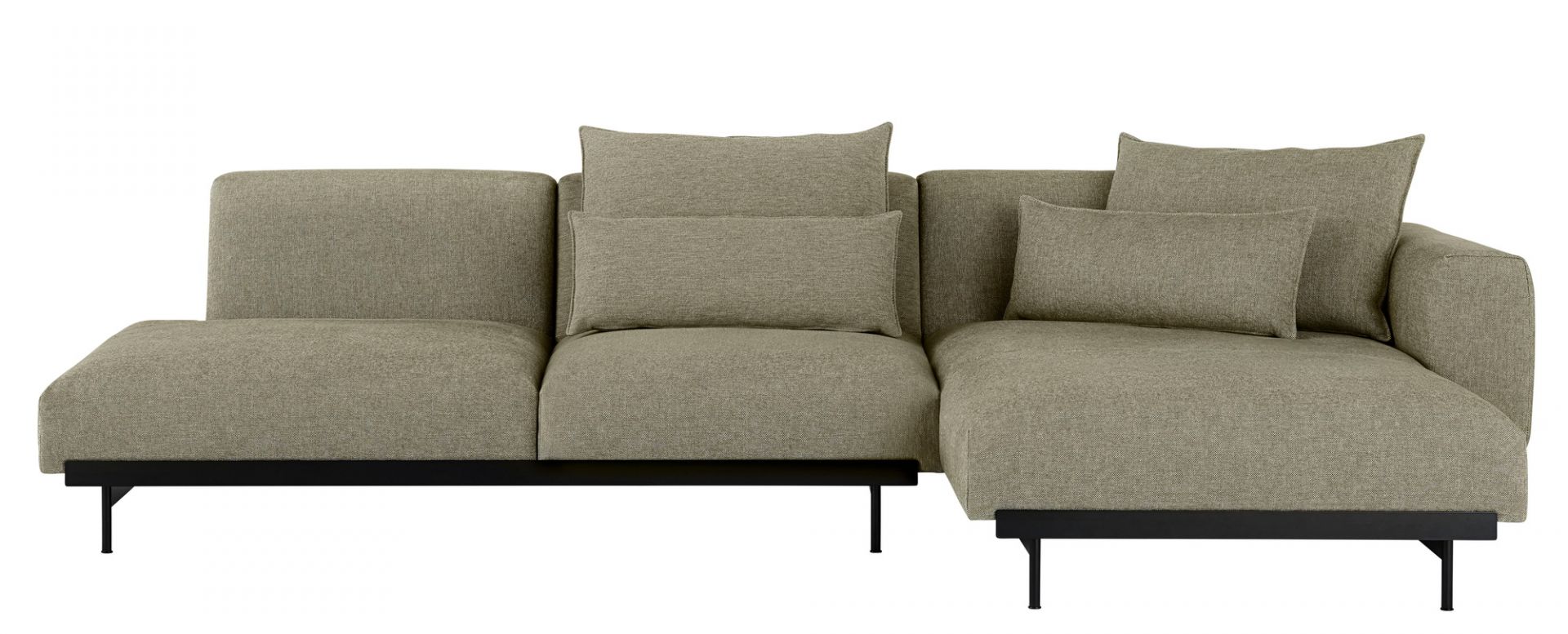 In Situ Modular Sofa 3-Sitzer Chaise Longue Muuto