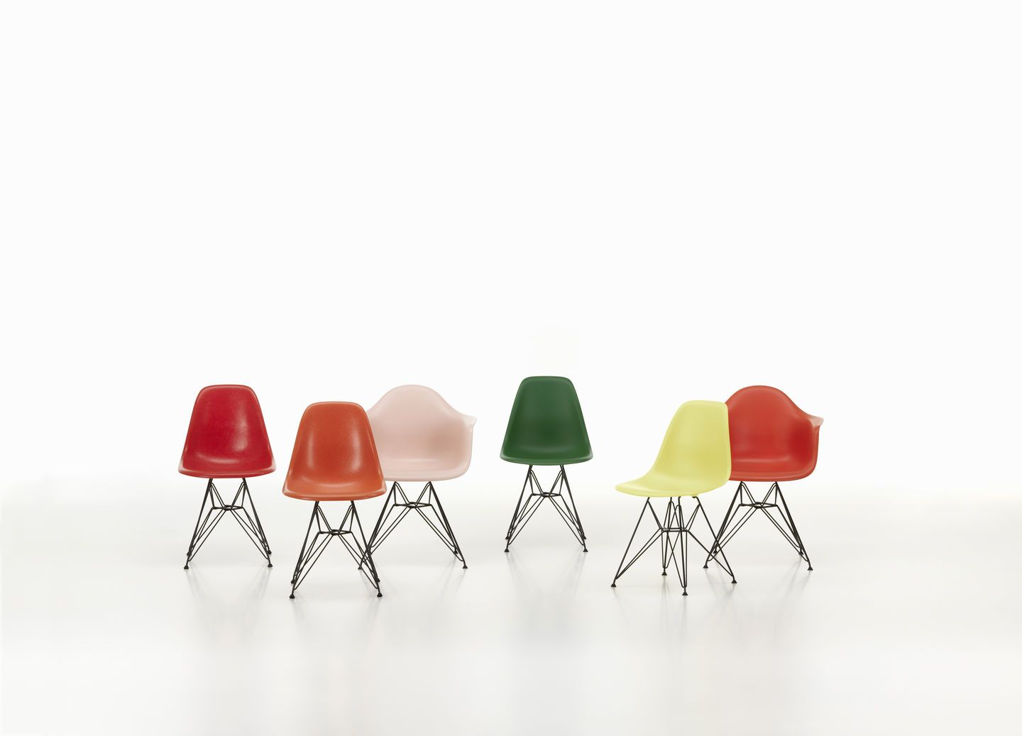 Eames Fiberglass Chair DSR Stuhl Vitra