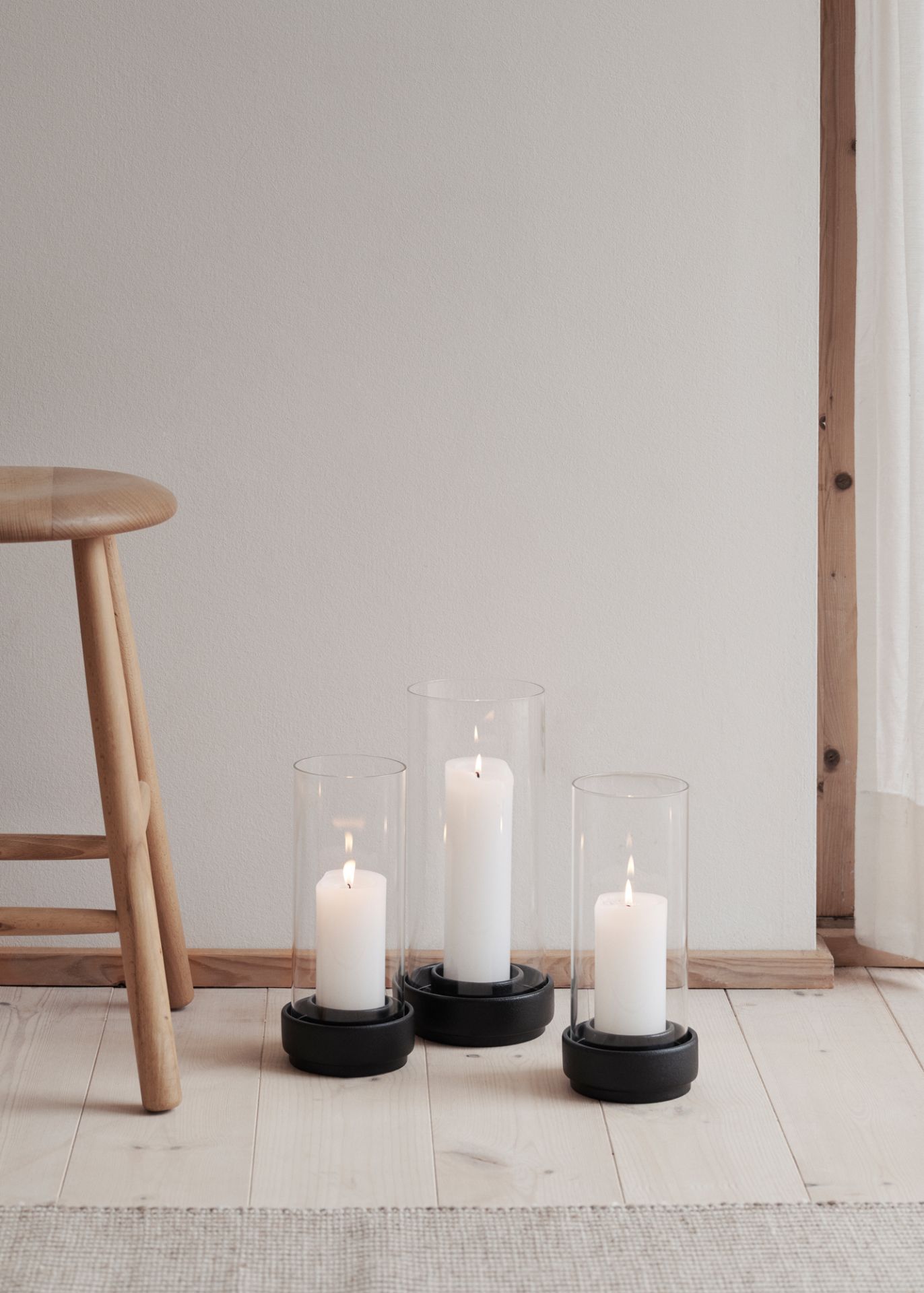 Hurricane Small Windlicht Stelton