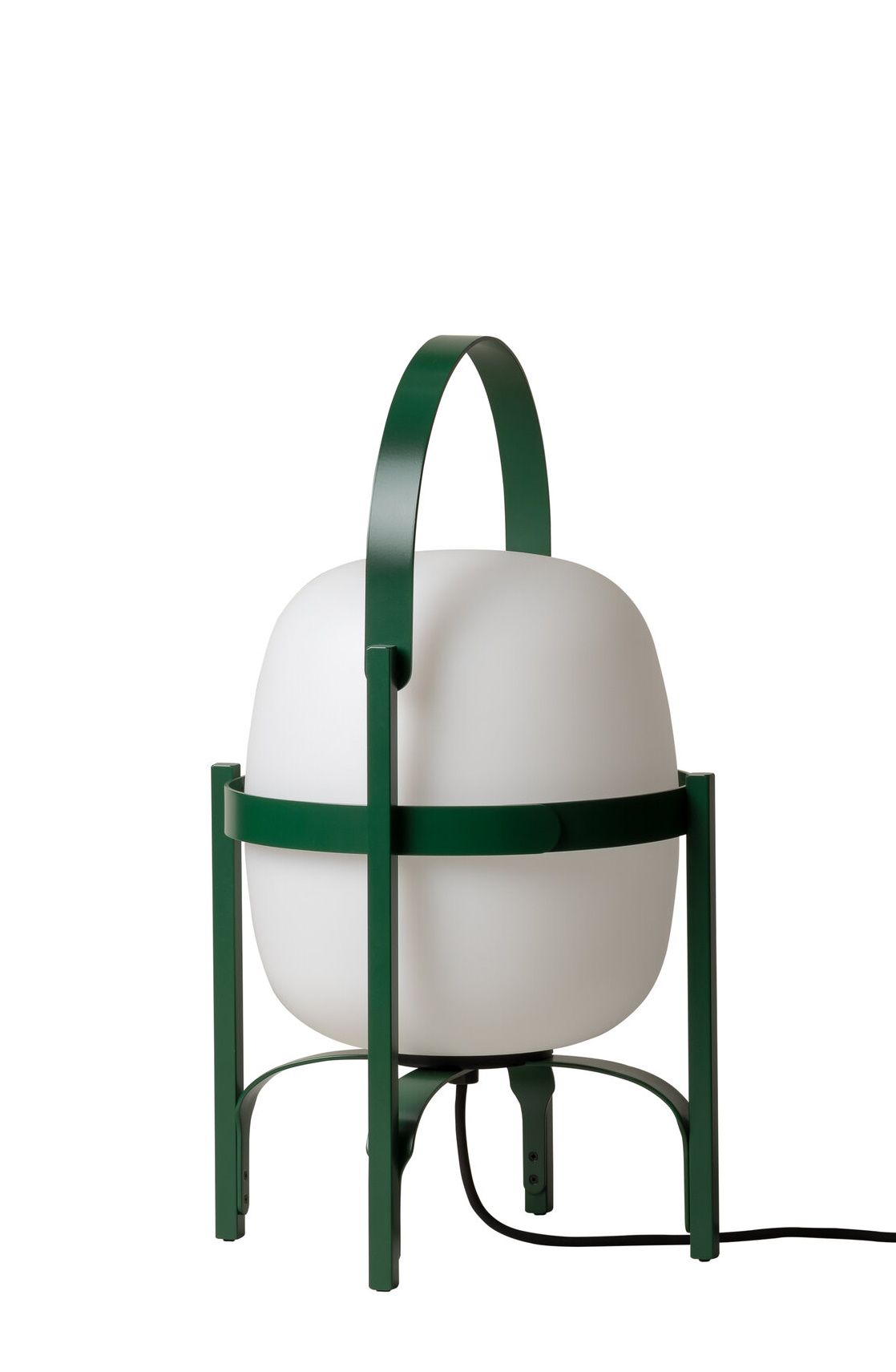 Cesta Exterior Tischleuchte Outdoor English Green Santa & Cole