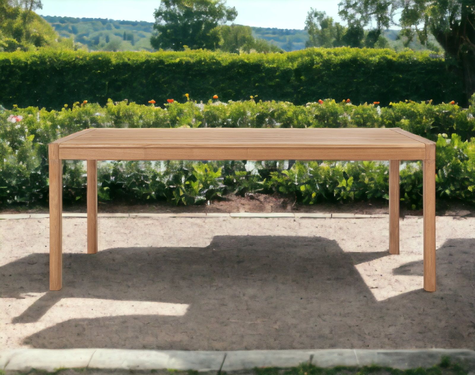 Jack Outdoor Esstisch rechteckig - Teak Ethnicraft