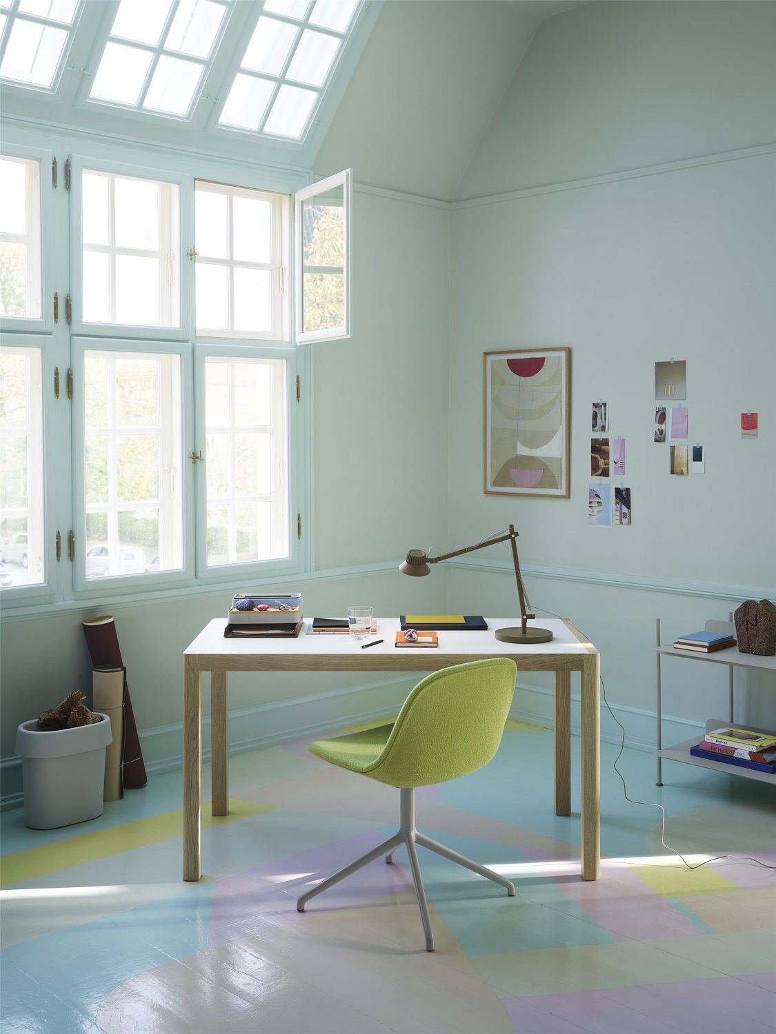 Arrange Desktop Serie Konfiguration 2 Organizer Multicolor Muuto